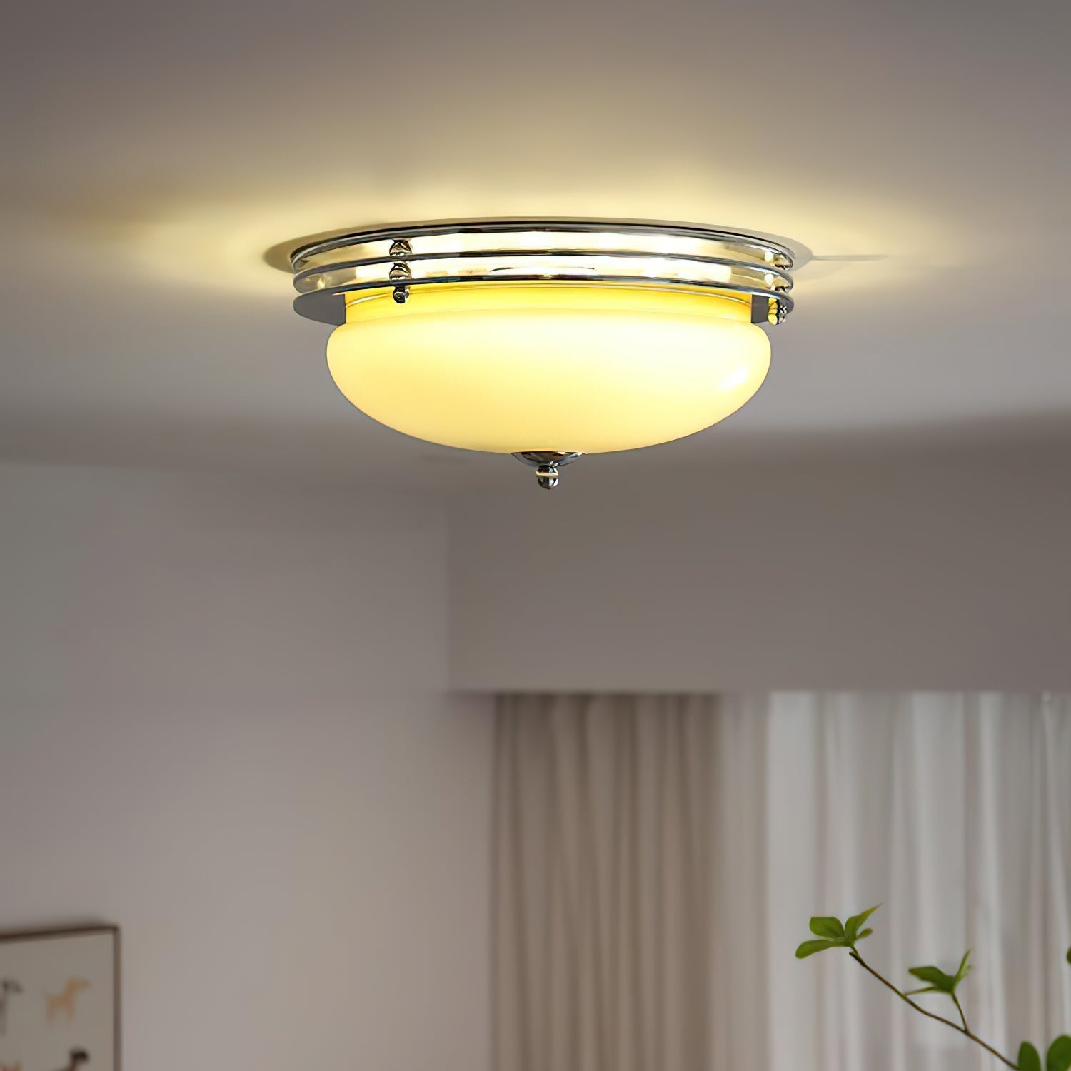 Sage Moderne Deckenleuchte aus Metall und Glas-Letslighting