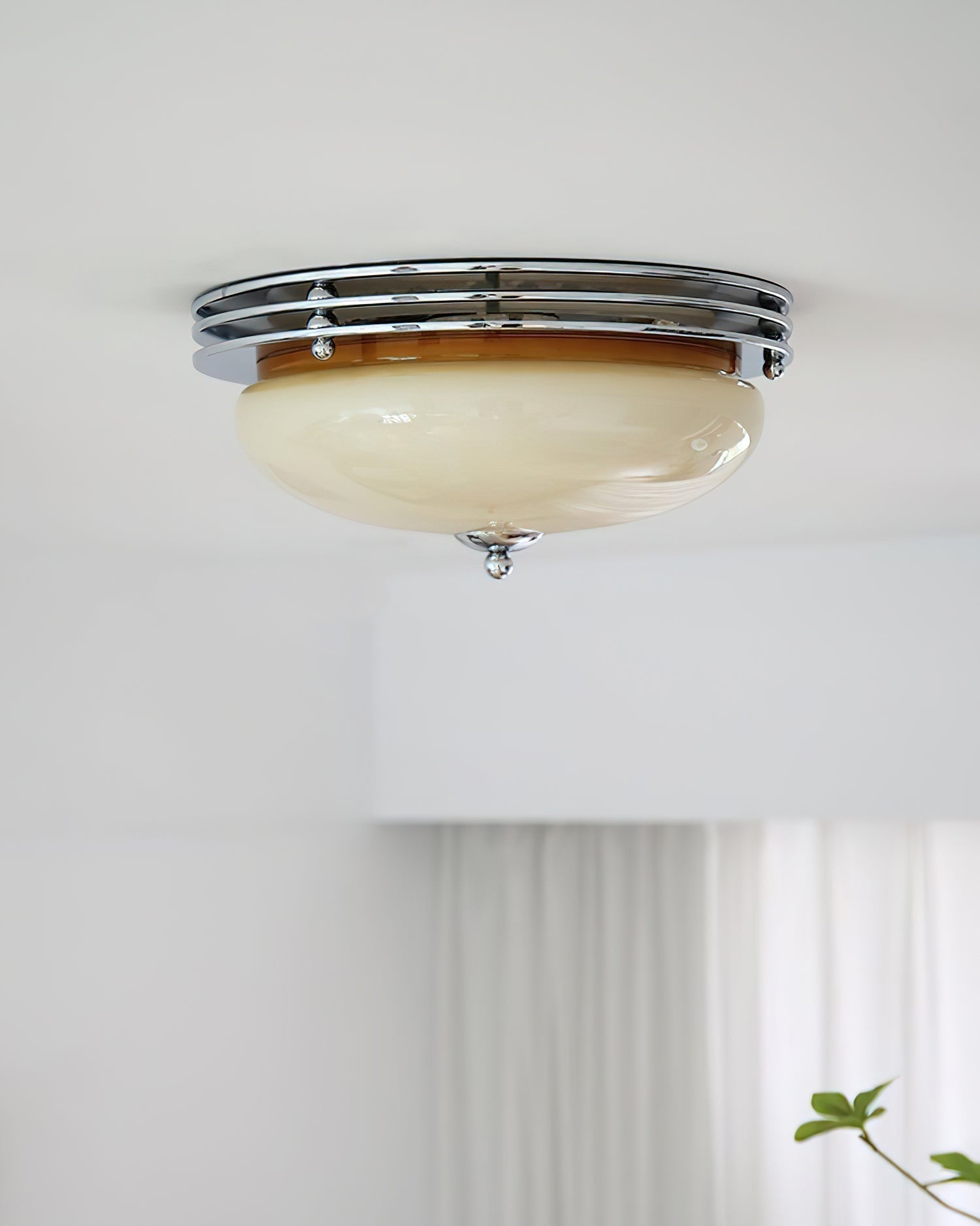 Sage Moderne Deckenleuchte aus Metall und Glas-Letslighting