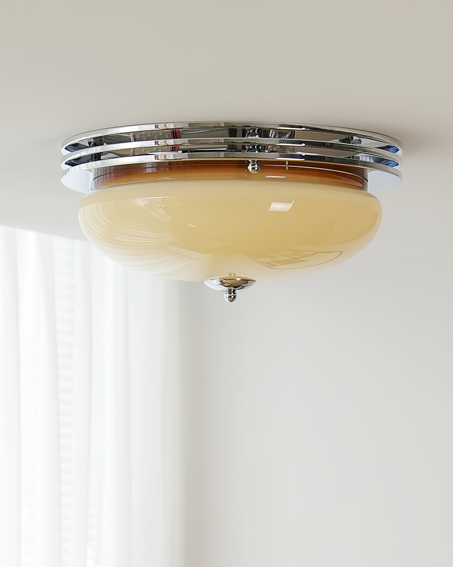 Sage Moderne Deckenleuchte aus Metall und Glas-Letslighting