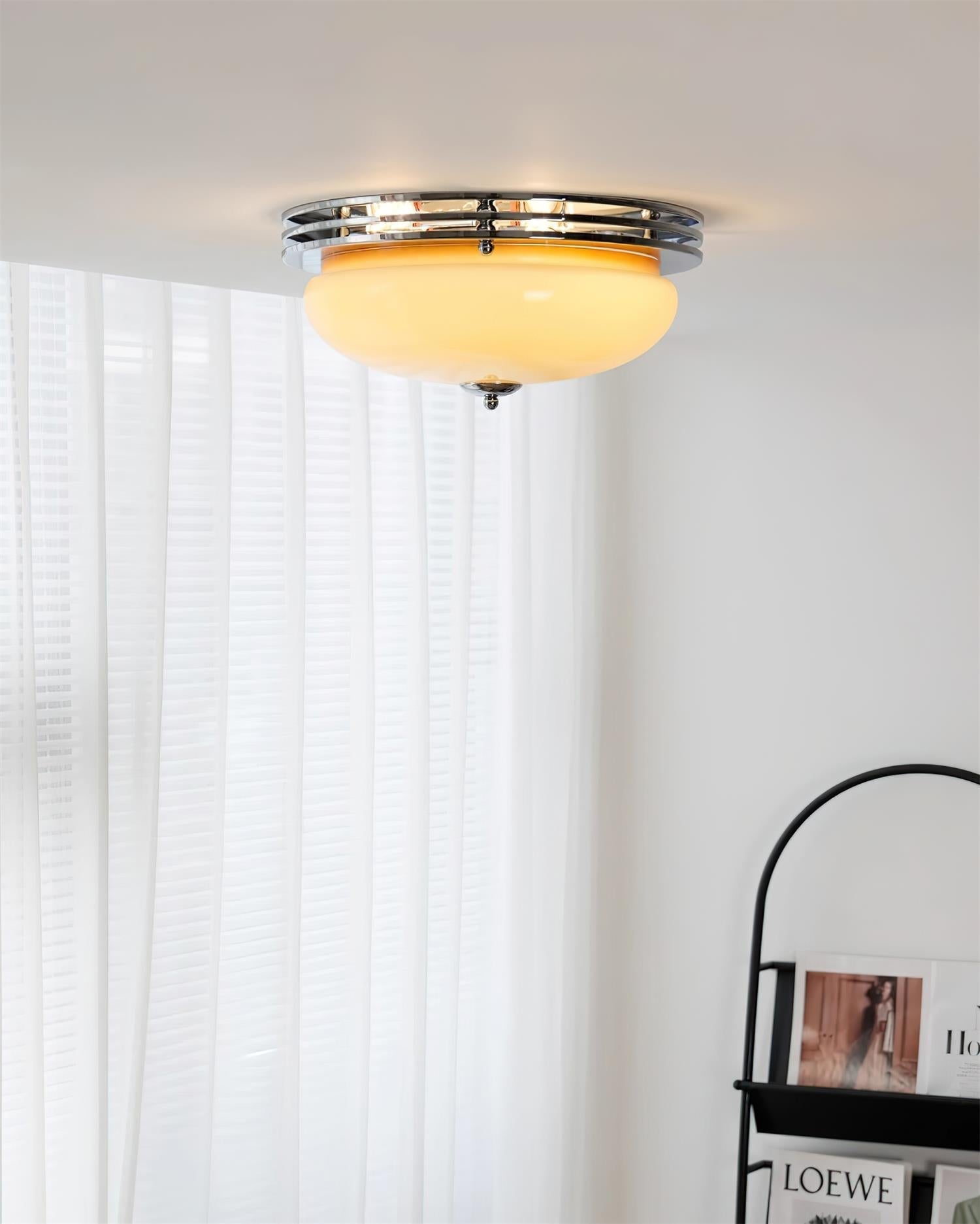 Sage Moderne Deckenleuchte aus Metall und Glas-Letslighting