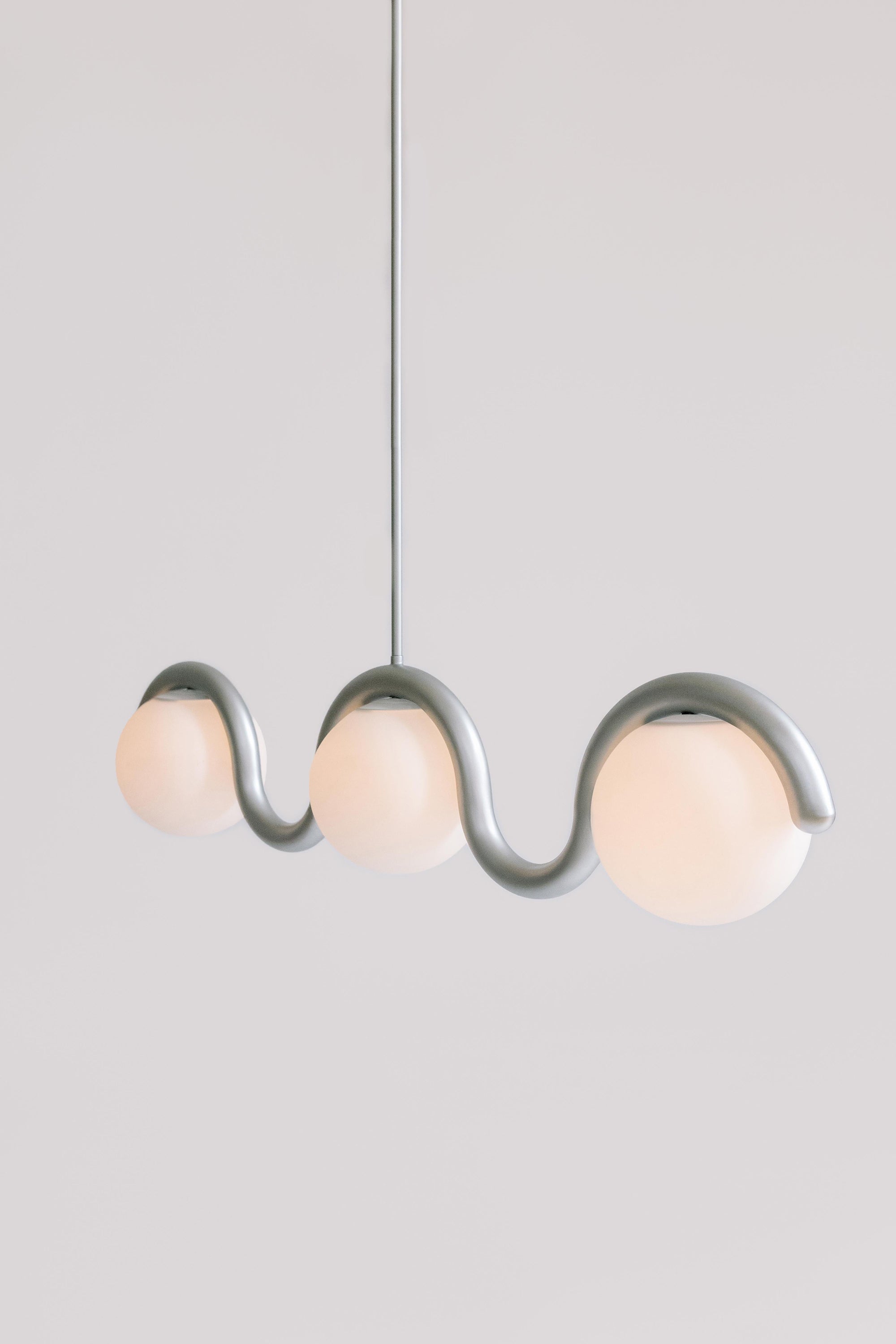 Citheis Linear Glas Kronleuchter-Letslighting