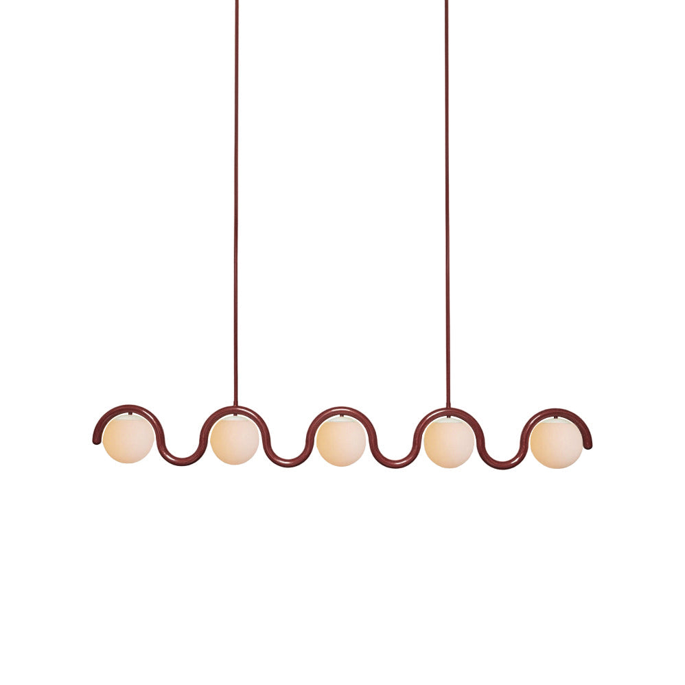 Citheis Linear Glas Kronleuchter-Letslighting