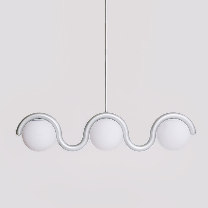 Citheis Linear Glas Kronleuchter-Letslighting