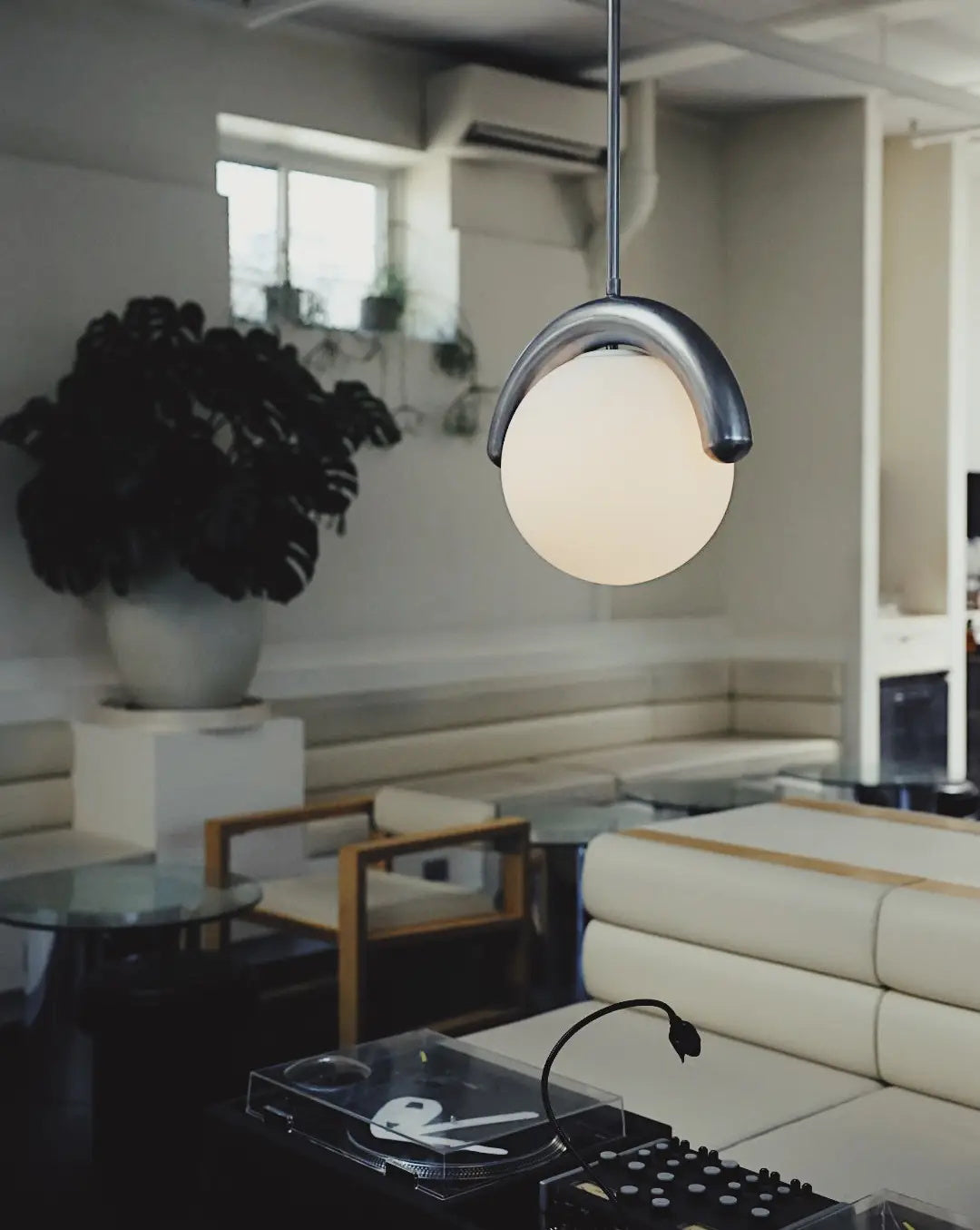 Citheis Linear Glas Kronleuchter-Letslighting