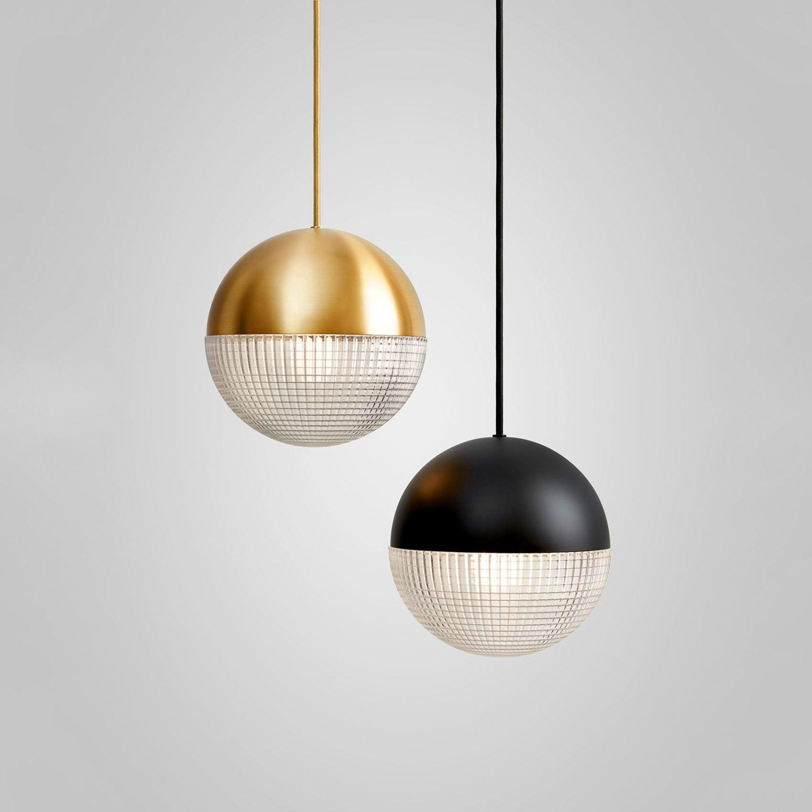Solara Pendelleuchte Messing Glas Modern-Letslighting