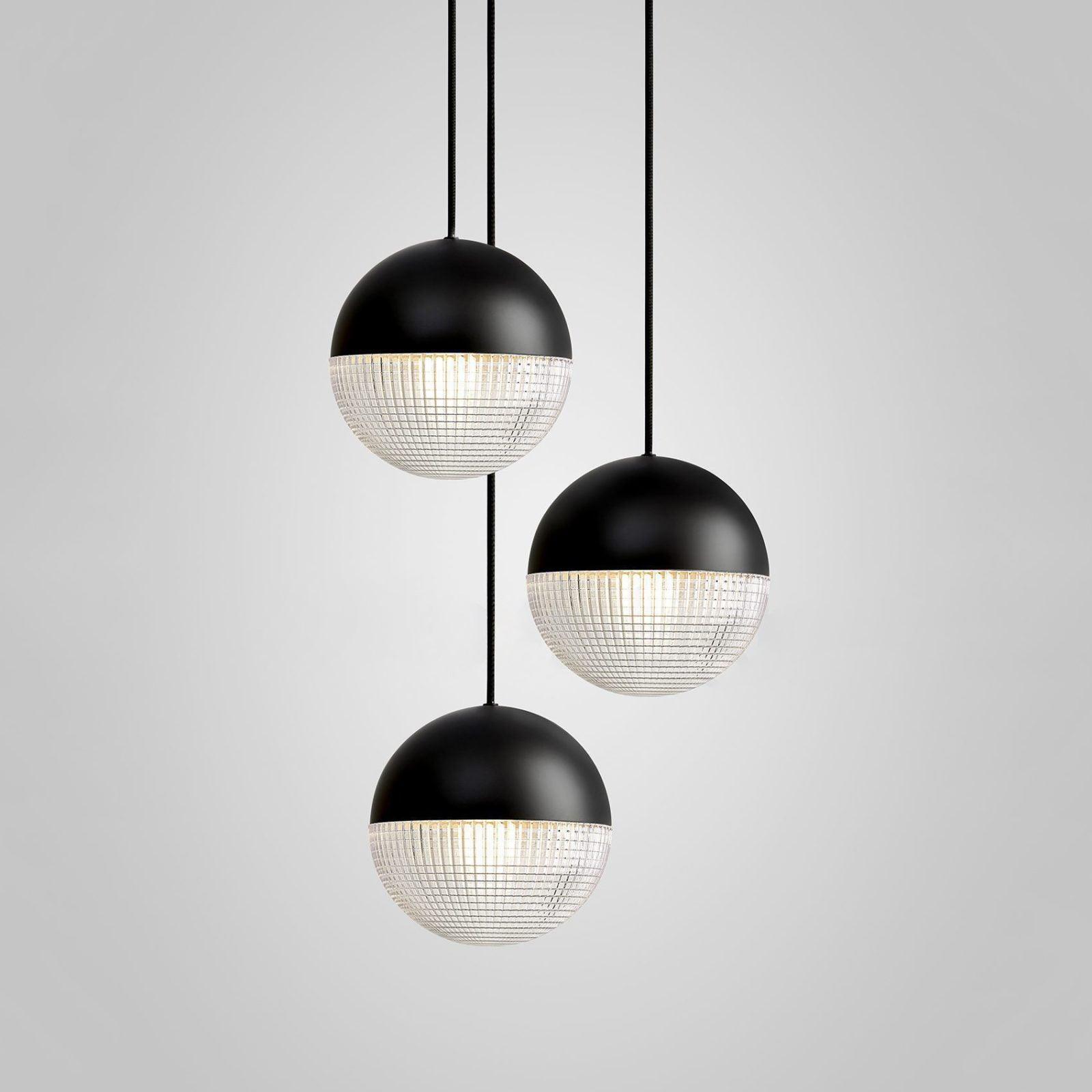 Solara Pendelleuchte Messing Glas Modern-Letslighting