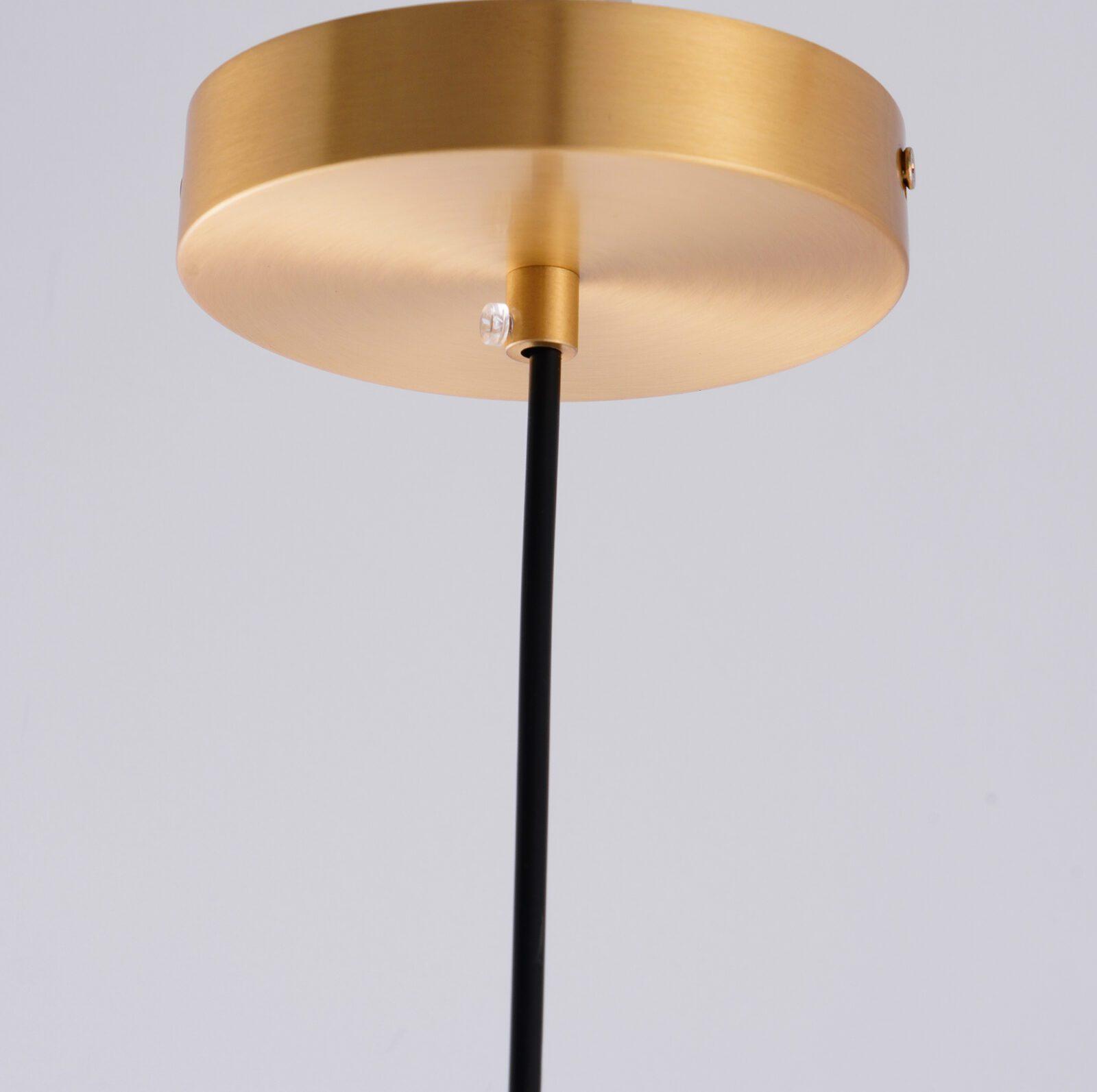 Solara Pendelleuchte Messing Glas Modern-Letslighting
