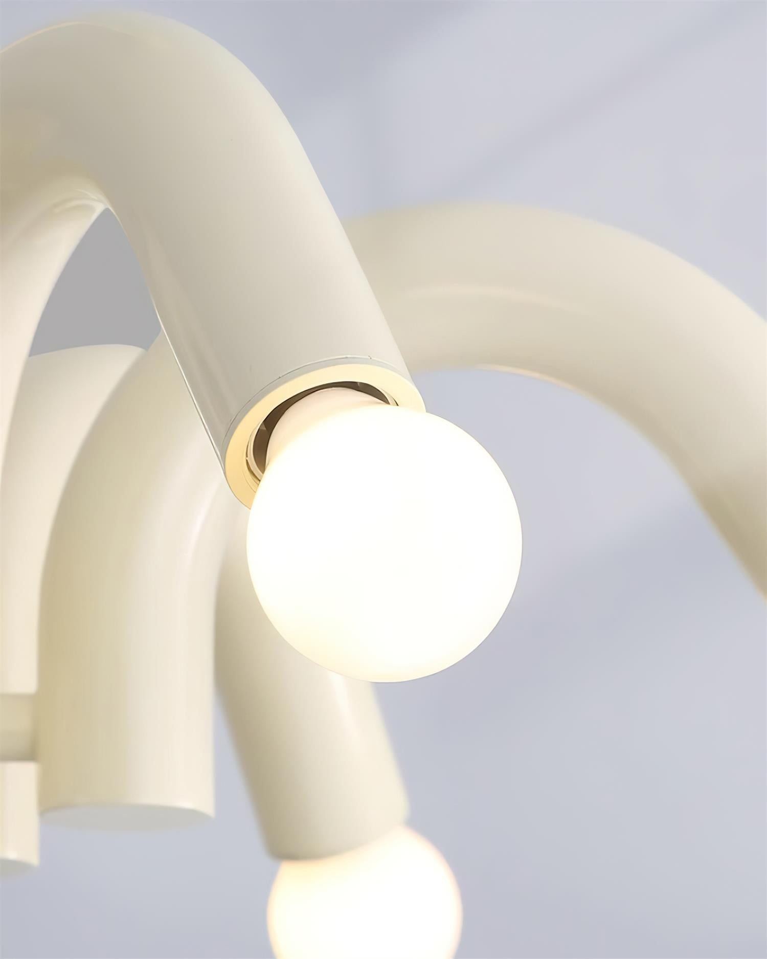 Fivelle Modern Creme Mehrarm Kronleuchter-Letslighting
