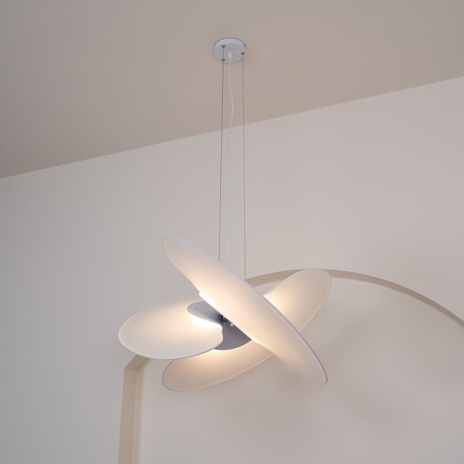 Whirl Moderne Stoff Pendelleuchte-Letslighting