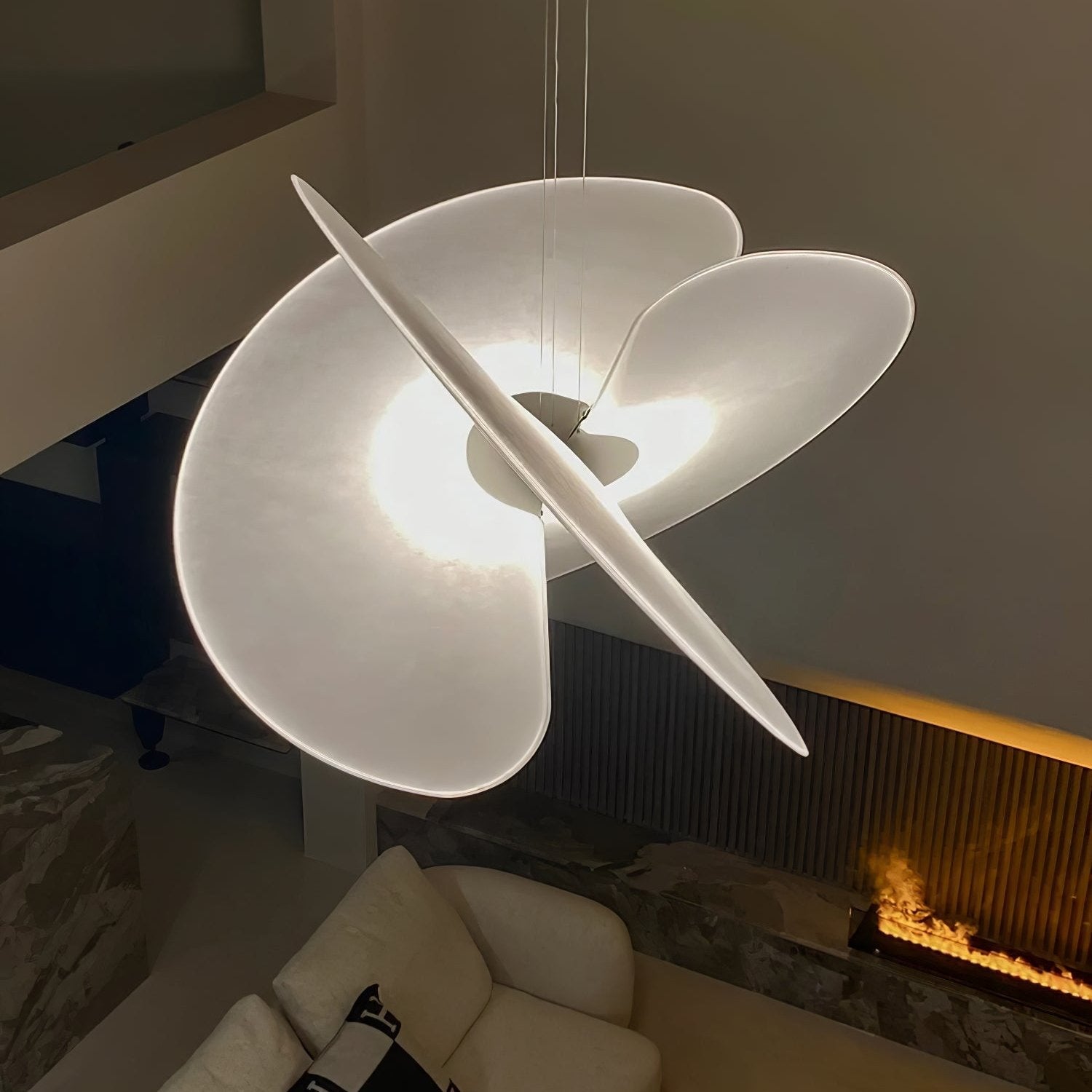 Whirl Moderne Stoff Pendelleuchte-Letslighting