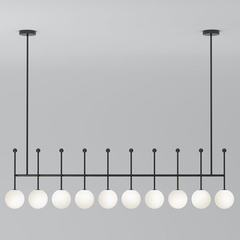 Vavele Vintage Industrial Gerade Glas Pendelleuchte-Letslighting