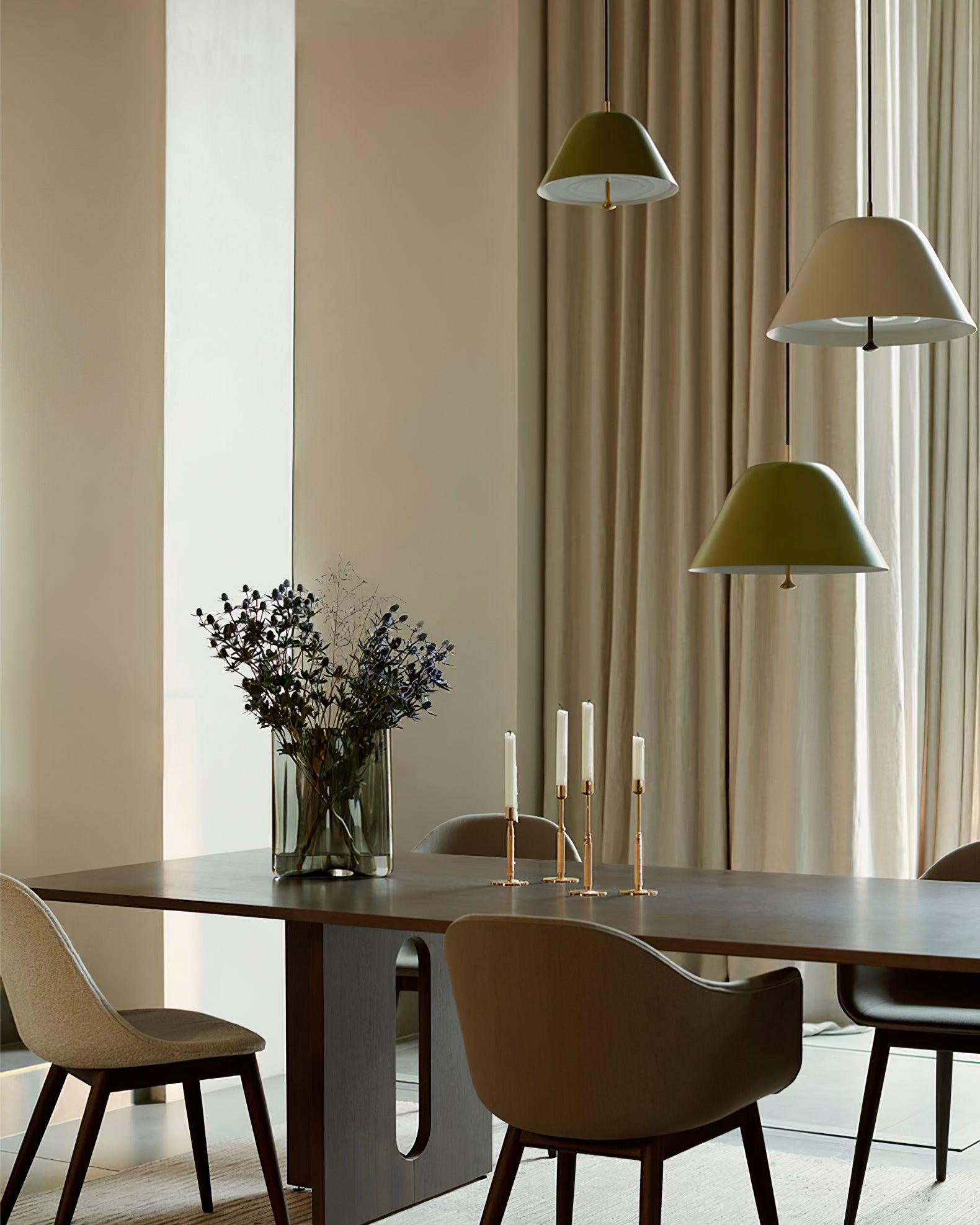 York Moderne minimalistische Pendelleuchte aus Metall-Letslighting