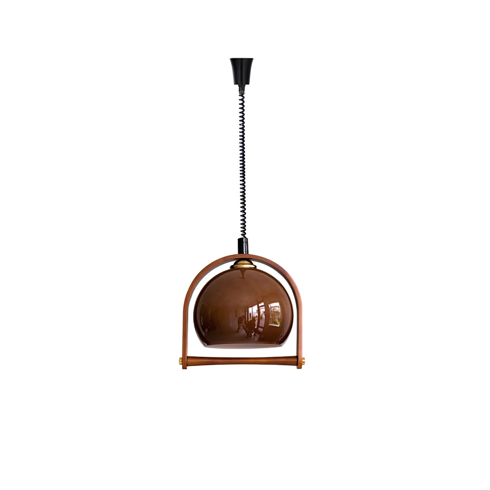 Cesilarae Premium Nordic Art Glas Holz Pendelleuchte-Letslighting