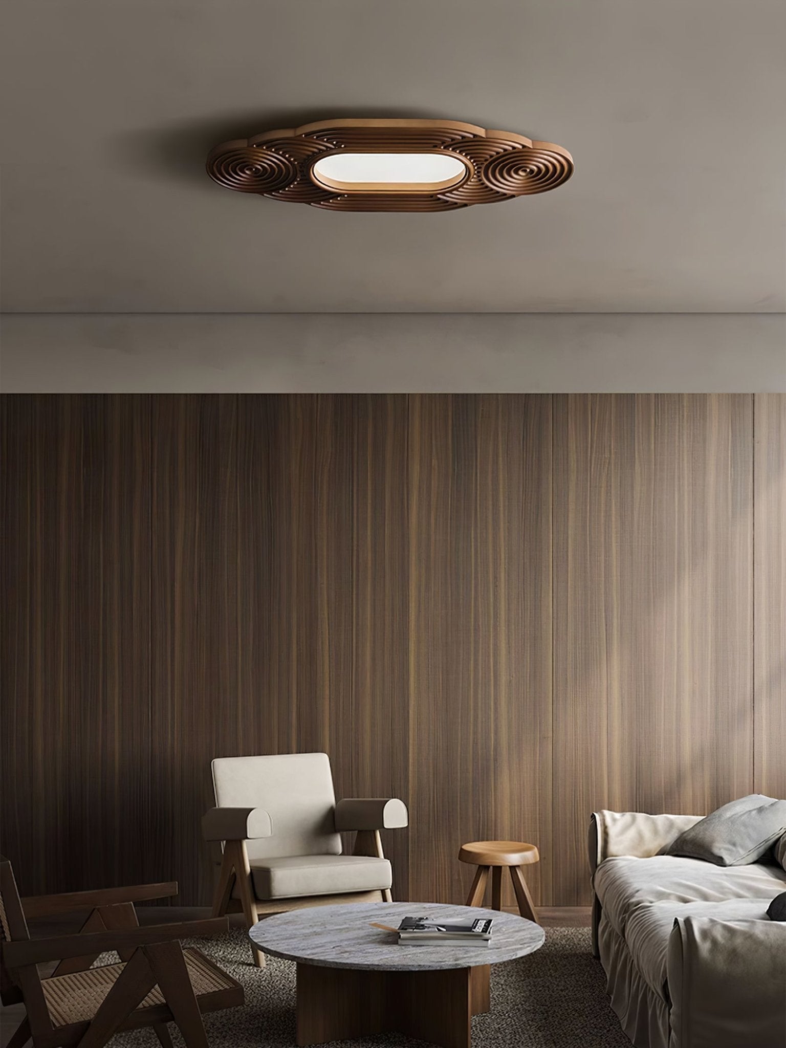 Udorionis Premium Nordic Art Holz Deckenleuchte-Letslighting