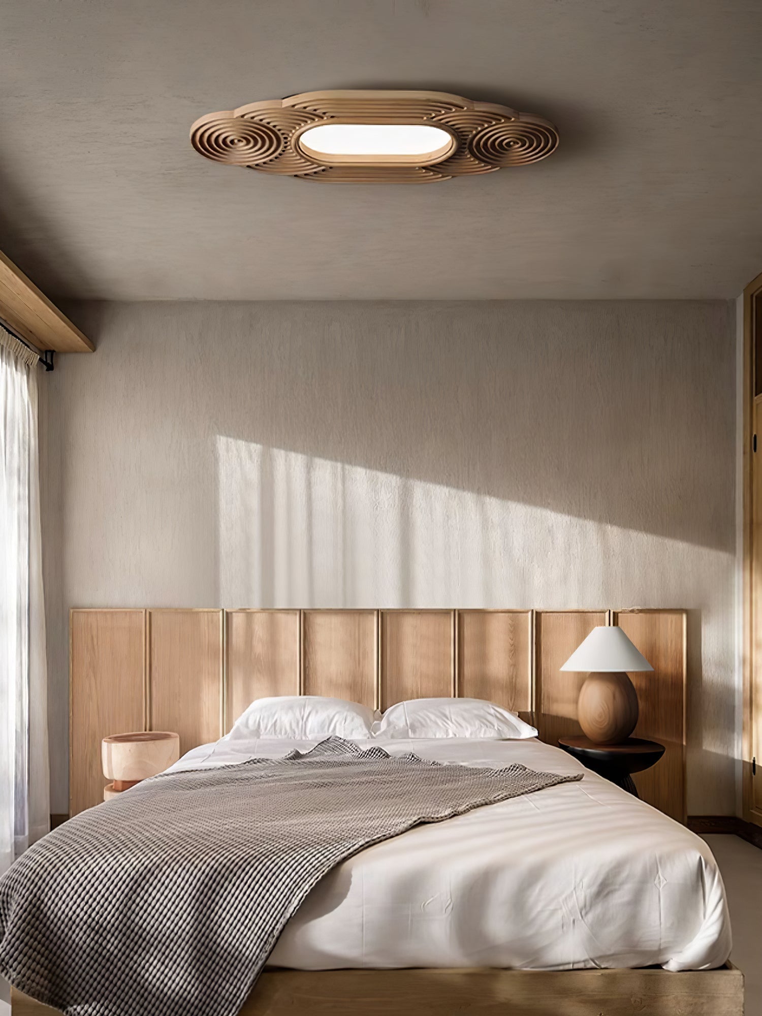 Udorionis Premium Nordic Art Holz Deckenleuchte-Letslighting