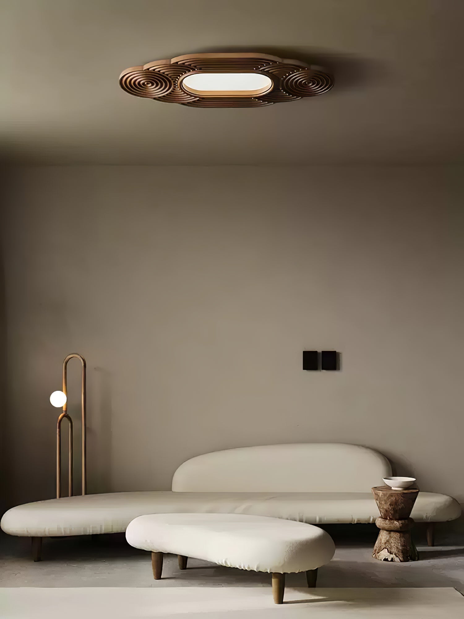 Udorionis Premium Nordic Art Holz Deckenleuchte-Letslighting