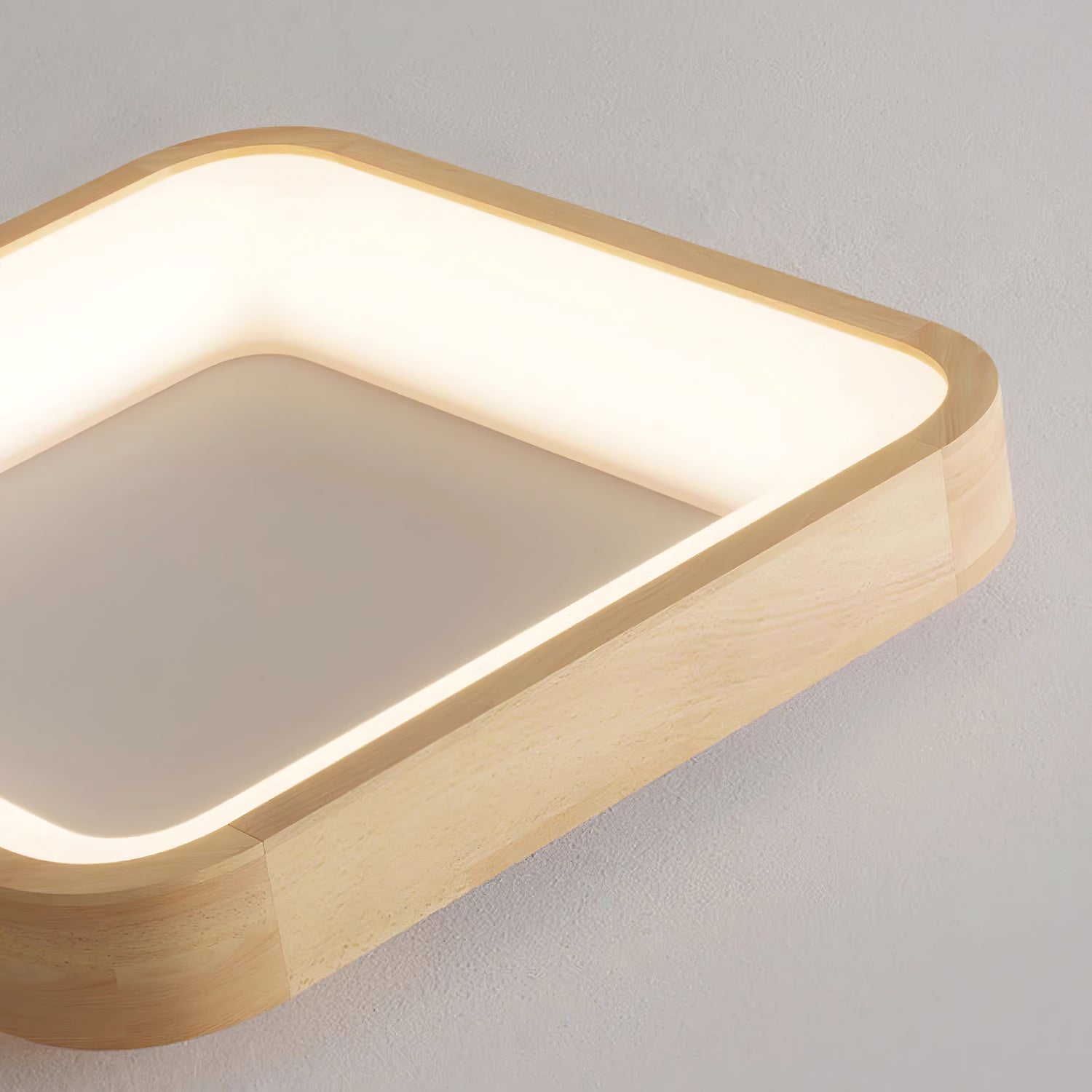 Uphae Moderne Minimalistische Deckenleuchte aus Holz-Letslighting
