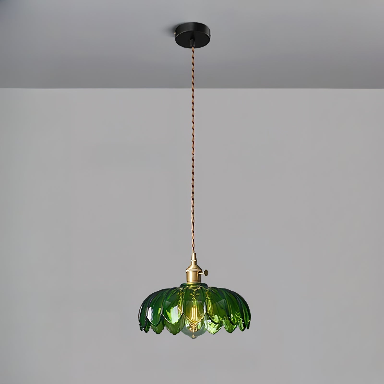 Fioracn Holz Lampe Luxus Pendelleuchte-Letslighting