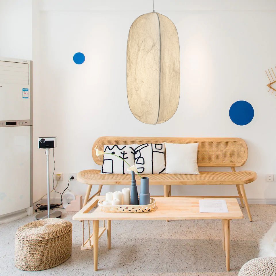 Cocoon Minimalistisch Seide Pendelleuchte Lampe-Letslighting