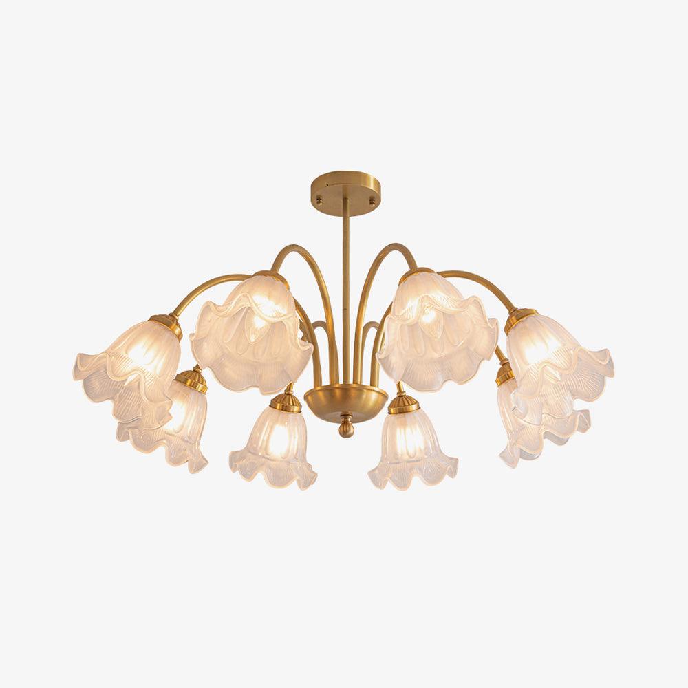 Forrest Chandelier en Verre Élégant et Luxe-Letslighting