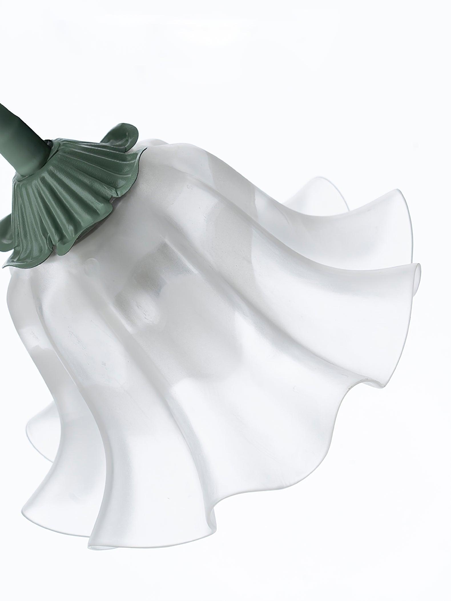 Lustra Kronleuchter Blume mit Blütenblättern und Blättern-Letslighting