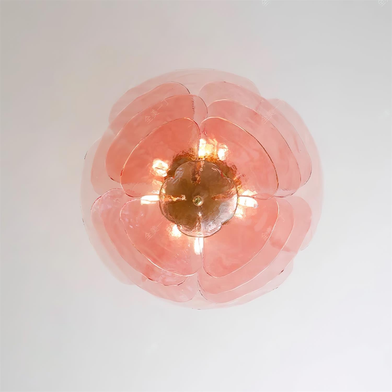 Evvinora Individual Creativity Leaf Layered Glass Metal Chandelier - Letslighting