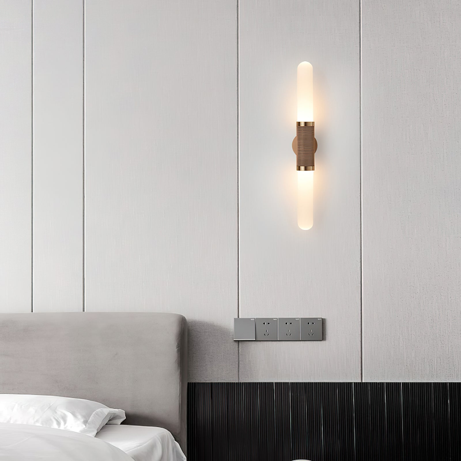 Avaros Wandleuchte Glas Modern Minimalistisch Vanity-Letslighting