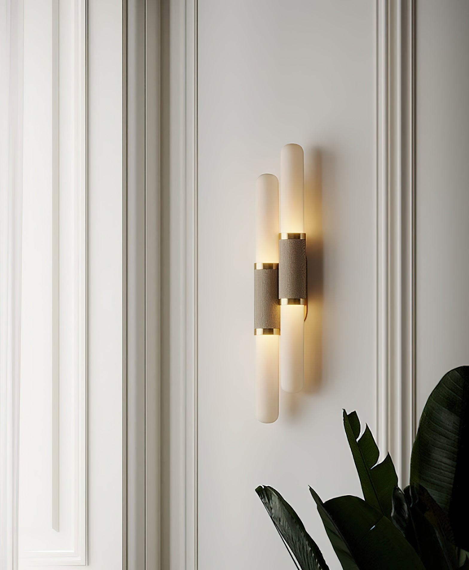 Avaros Wandleuchte Glas Modern Minimalistisch Vanity-Letslighting