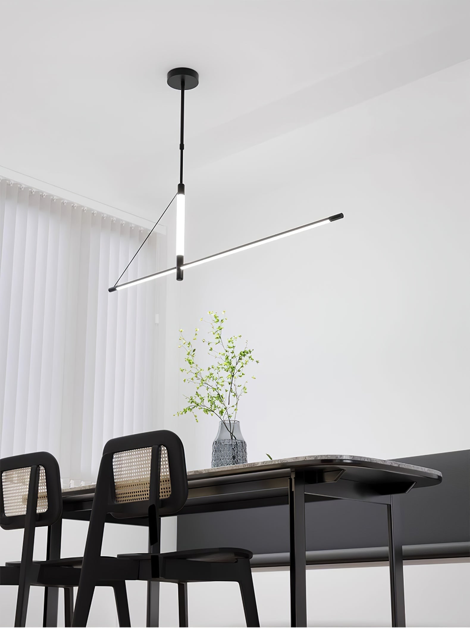 Araeyra Moderne Minimalistische Lineare Pendelleuchte-Letslighting