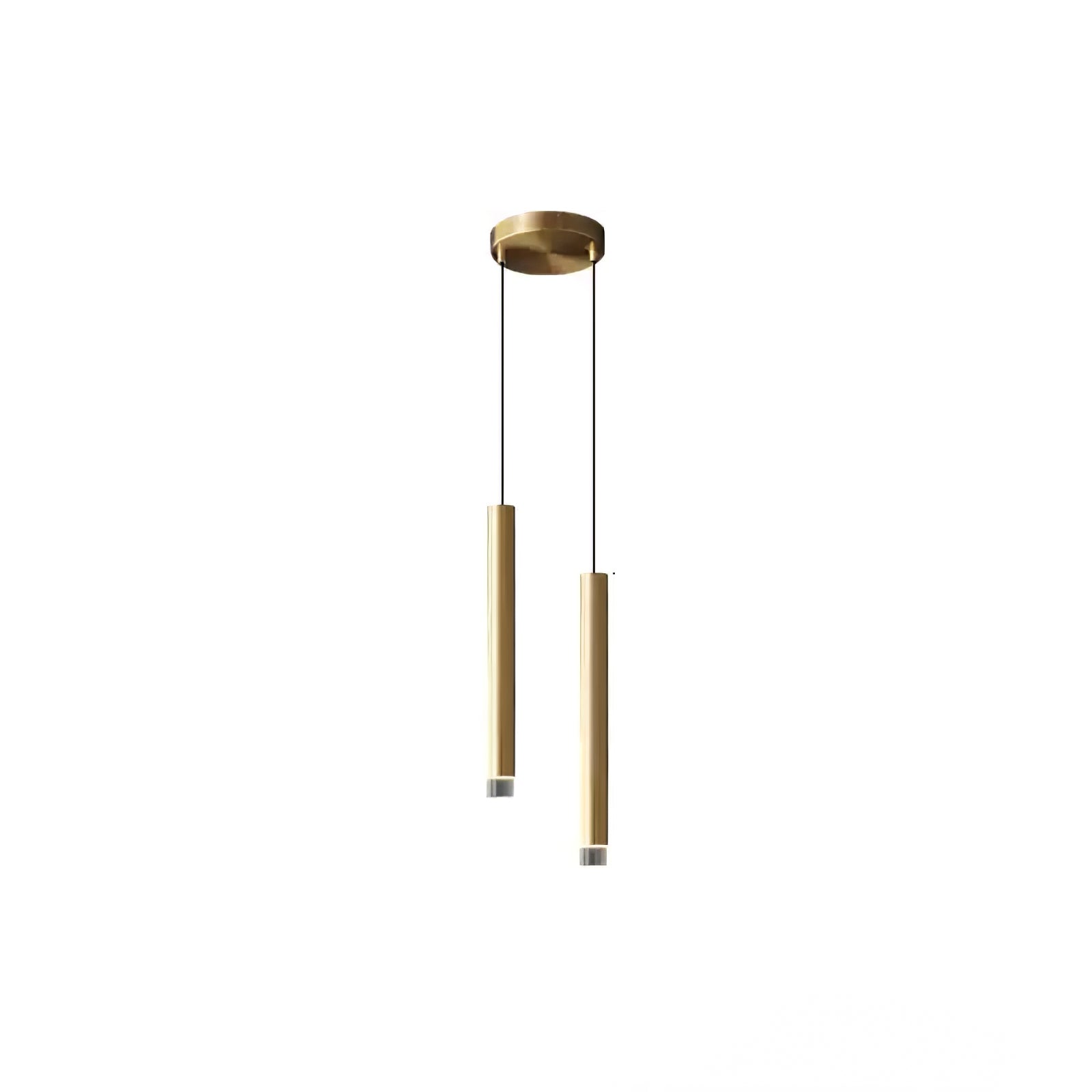 Cetheel Moderne Minimalistische Pendelleuchte aus Messing und Kunststoff-Letslighting