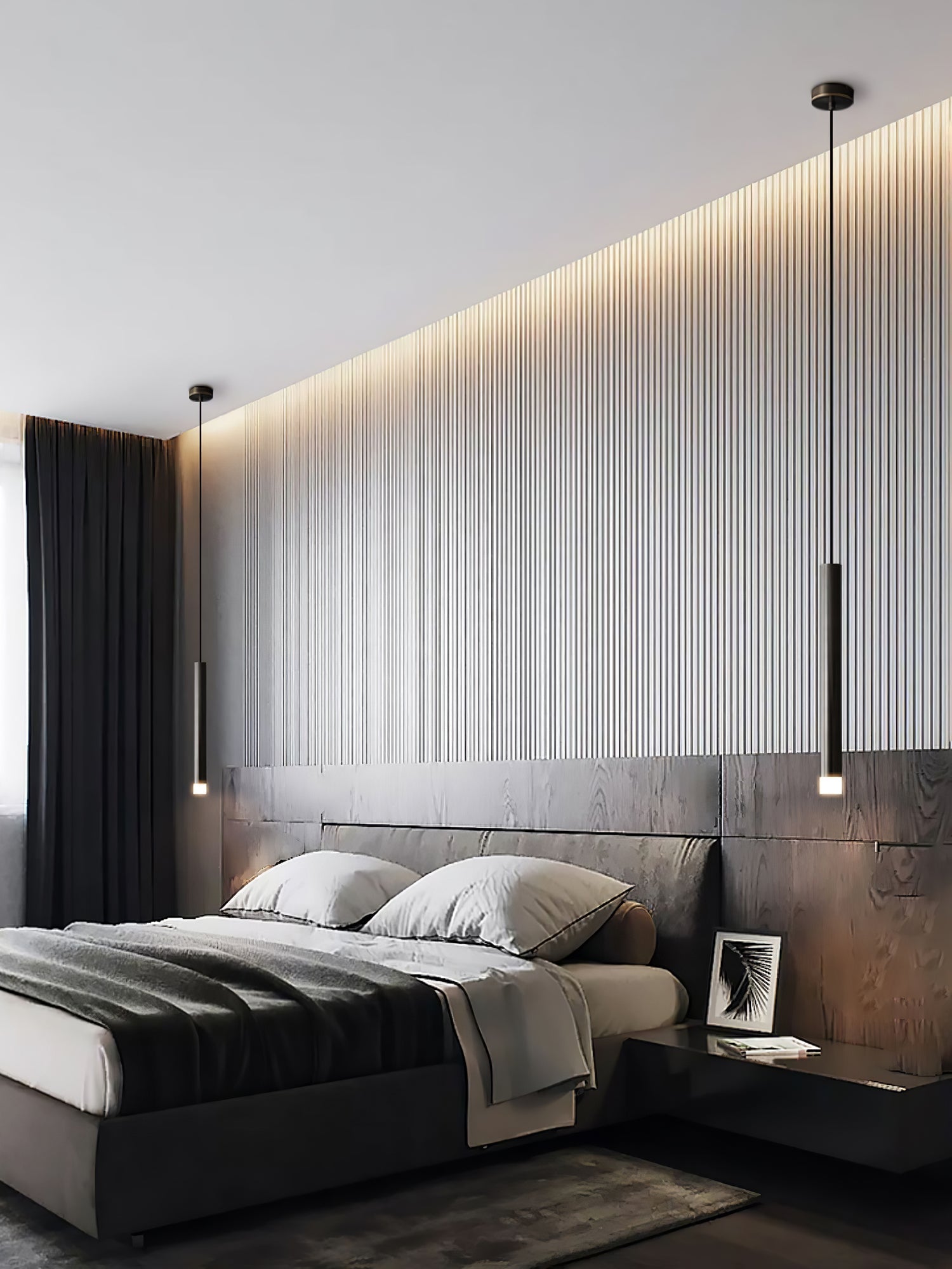 Cetheel Moderne Minimalistische Pendelleuchte aus Messing und Kunststoff-Letslighting