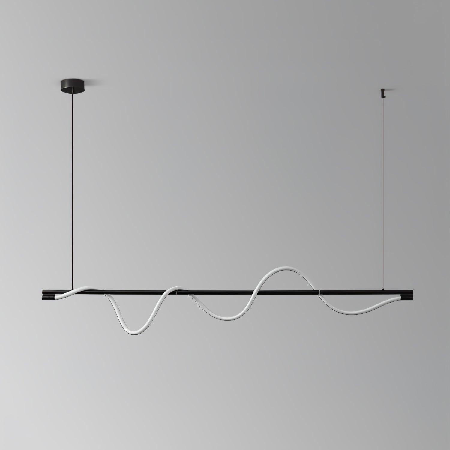 Linear Curve Island Pendant Lamp - Blowlighting