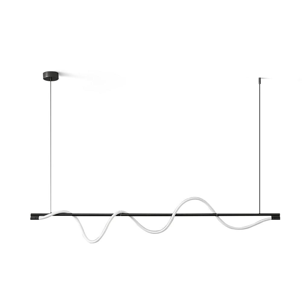 Linear Curve Island Pendant Lamp - Blowlighting