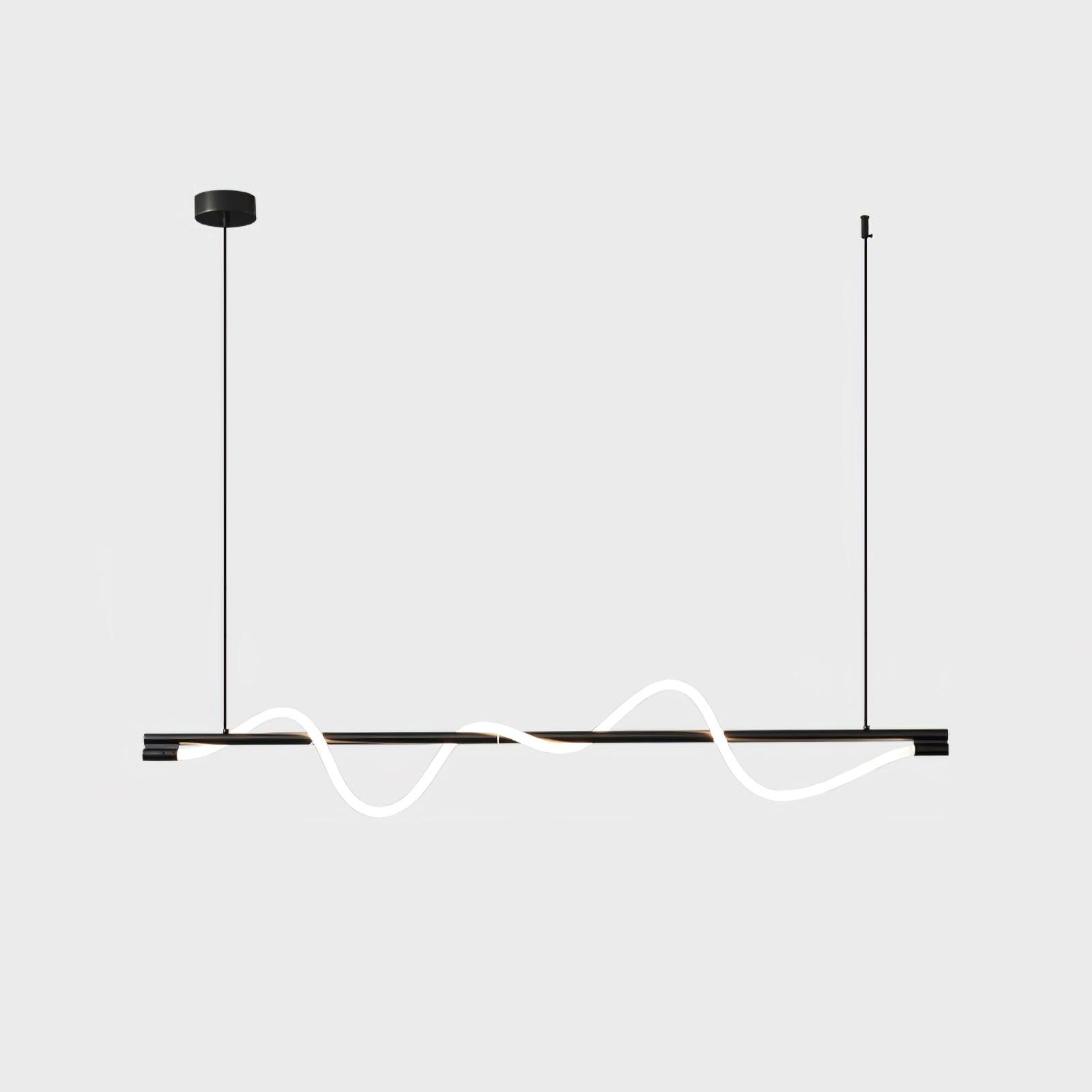 Linear Curve Island Pendant Lamp - Blowlighting