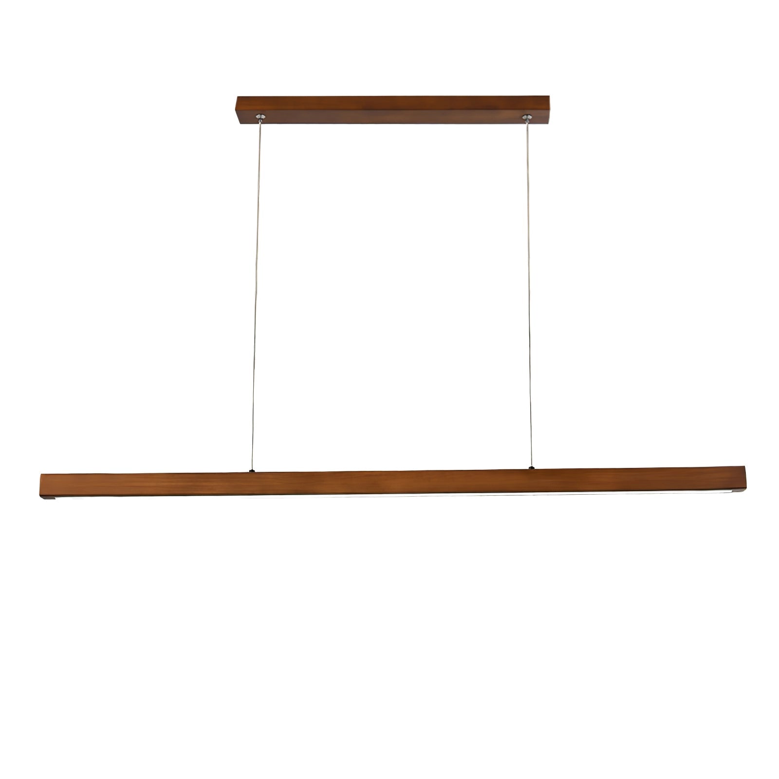 Elowen Linear Minimalistisch Holz Pendelleuchte Leuchte-Letslighting