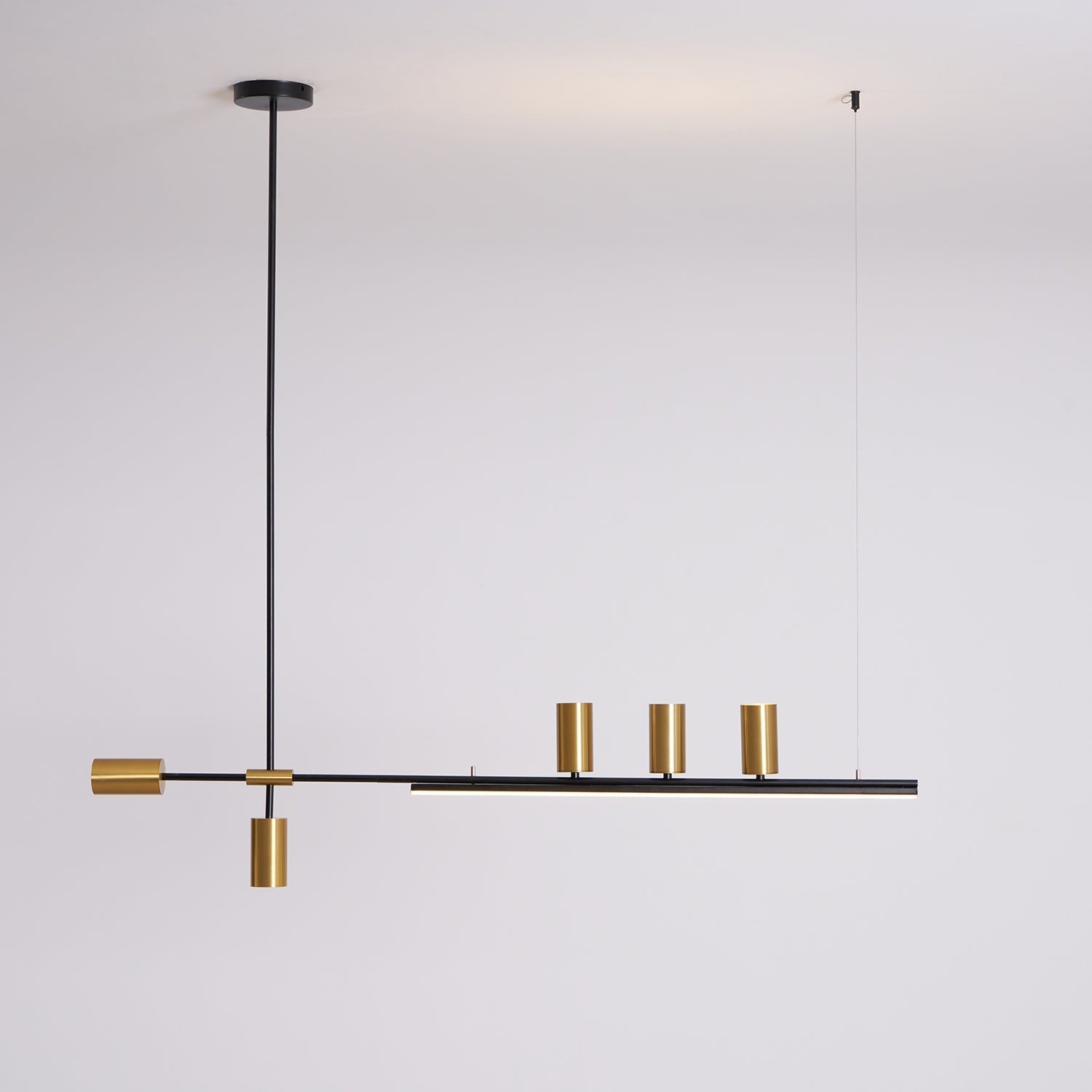 Emirel Modern Minimalistisch Linear Insel Pendelleuchte Lampe-Letslighting
