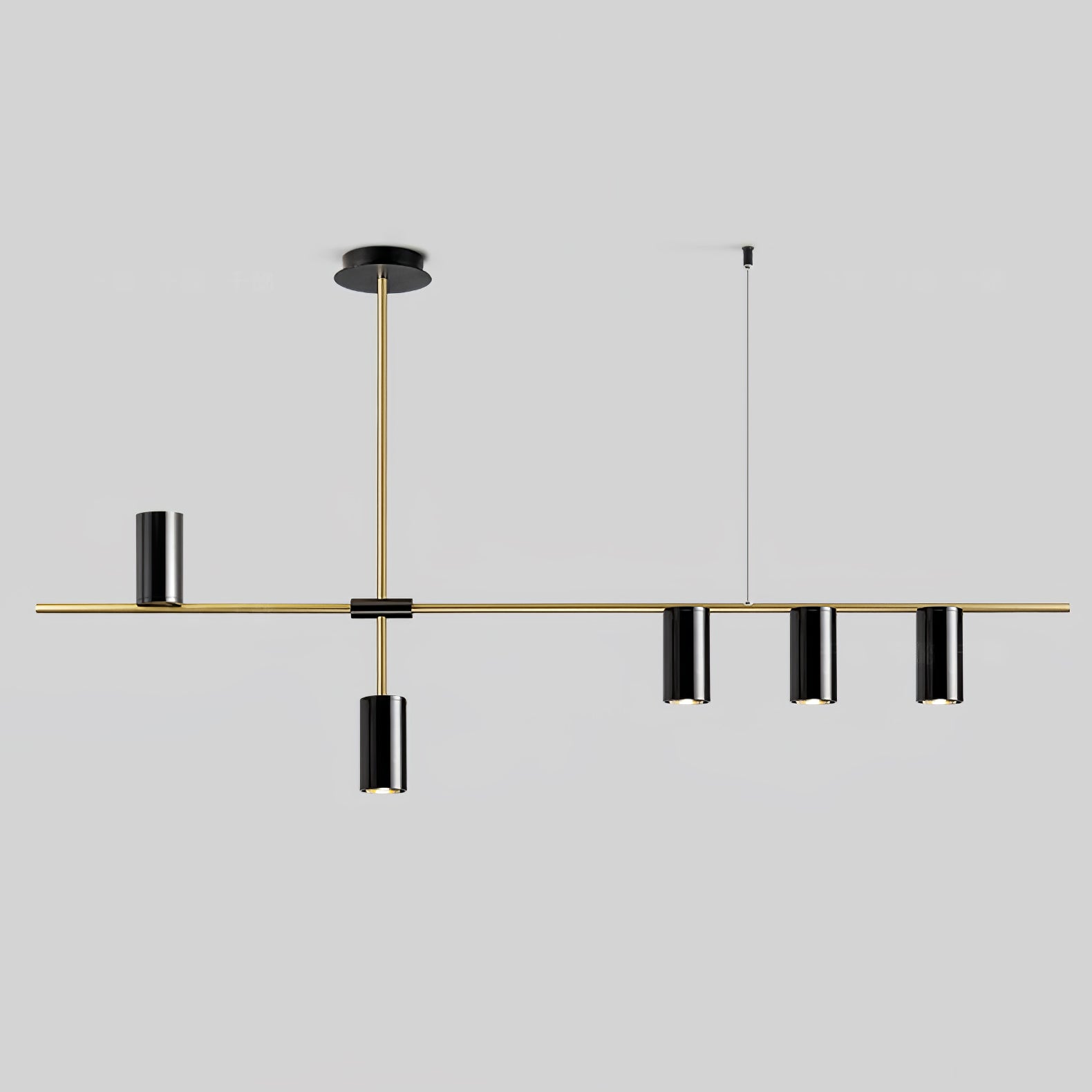 Emirel Modern Minimalistisch Linear Insel Pendelleuchte Lampe-Letslighting