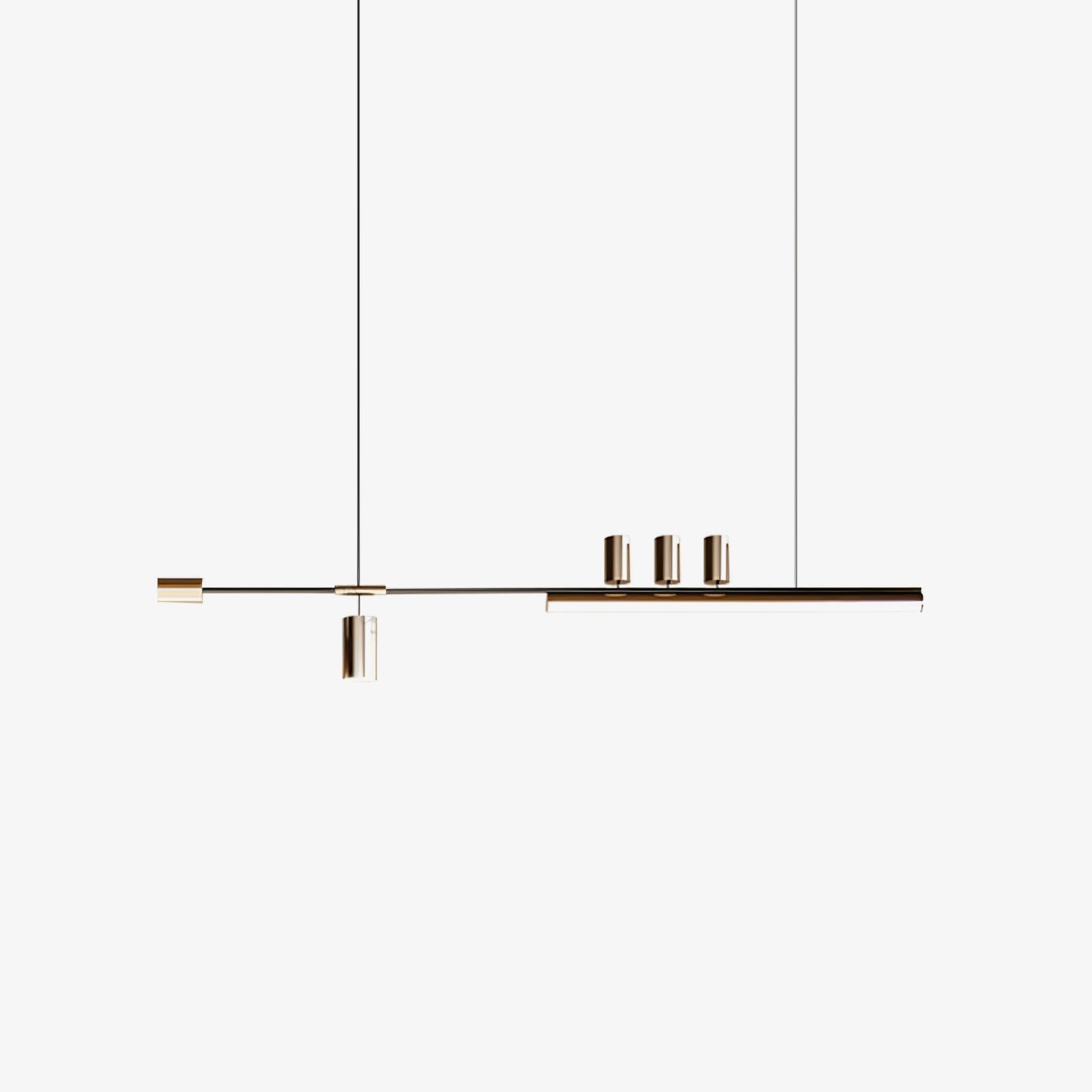 Emirel Modern Minimalistisch Linear Insel Pendelleuchte Lampe-Letslighting