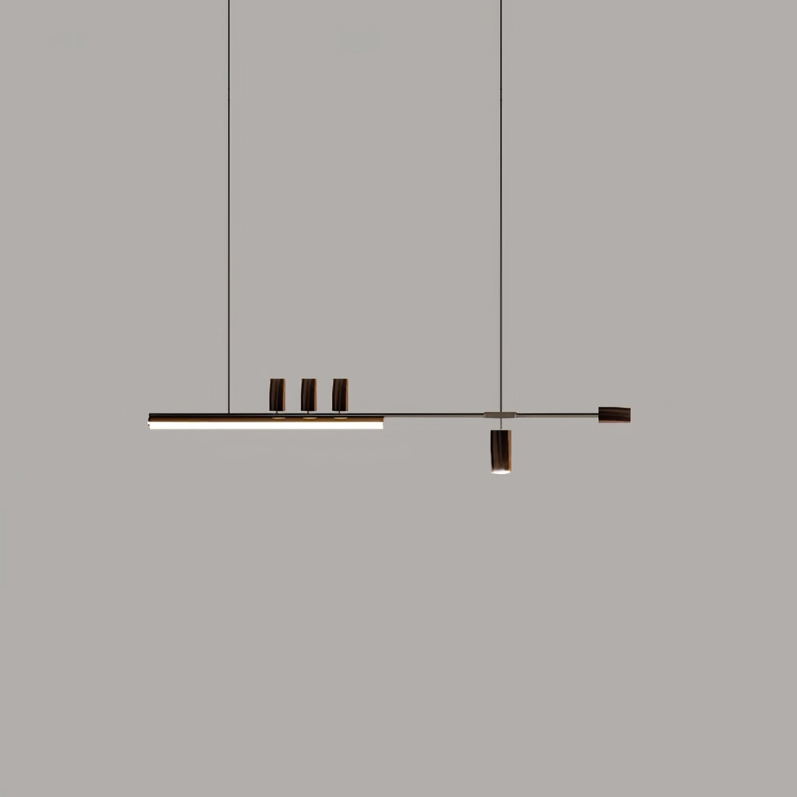 Emirel Modern Minimalistisch Linear Insel Pendelleuchte Lampe-Letslighting