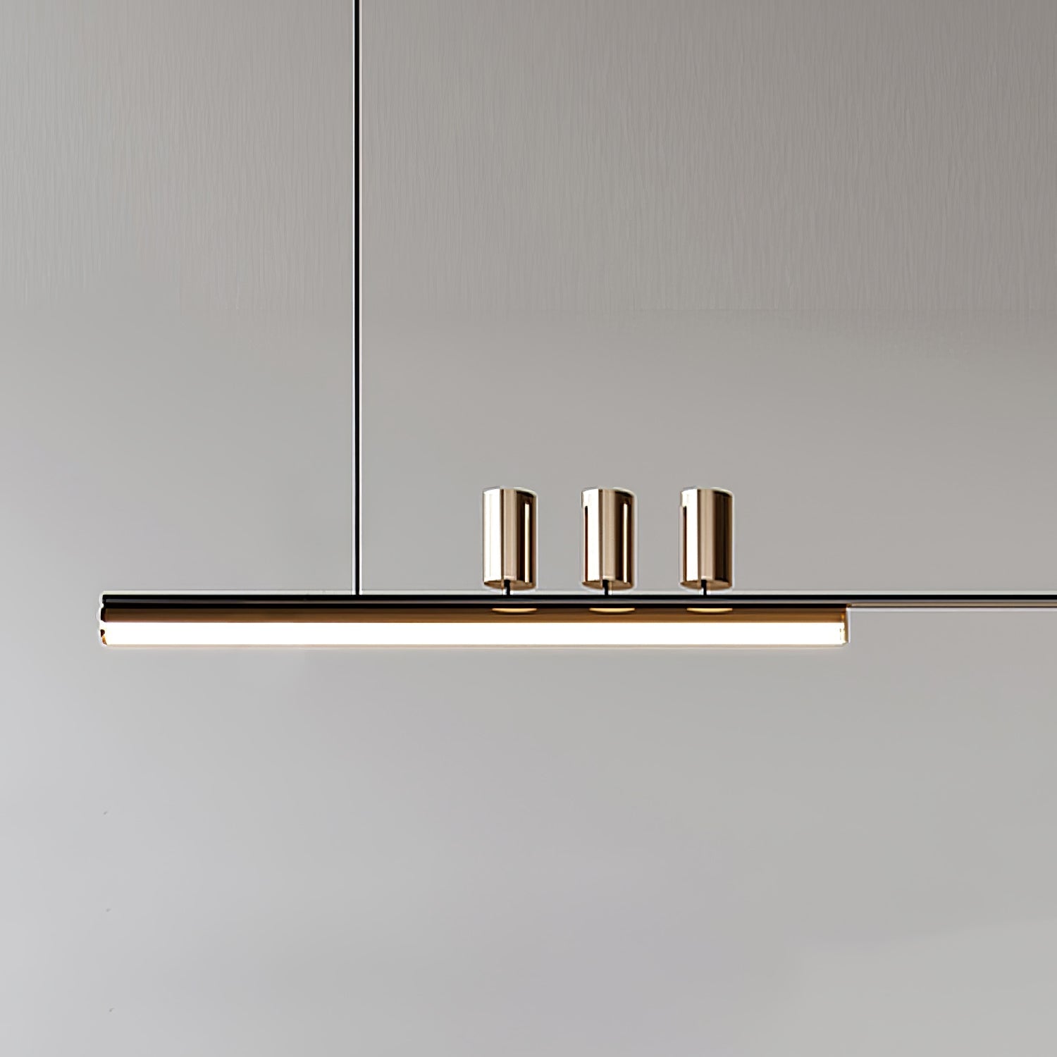 Emirel Modern Minimalistisch Linear Insel Pendelleuchte Lampe-Letslighting