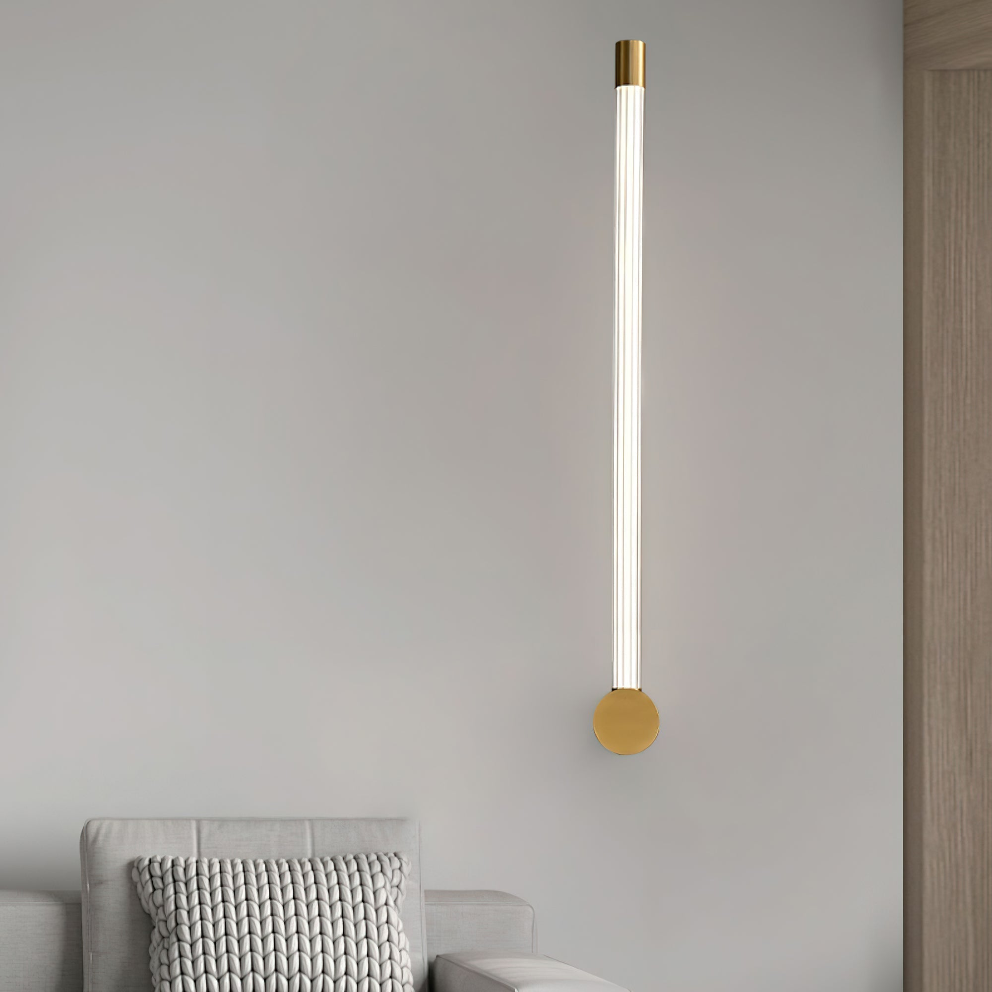 Vexy Lineare LED-Wandleuchte in Gold
