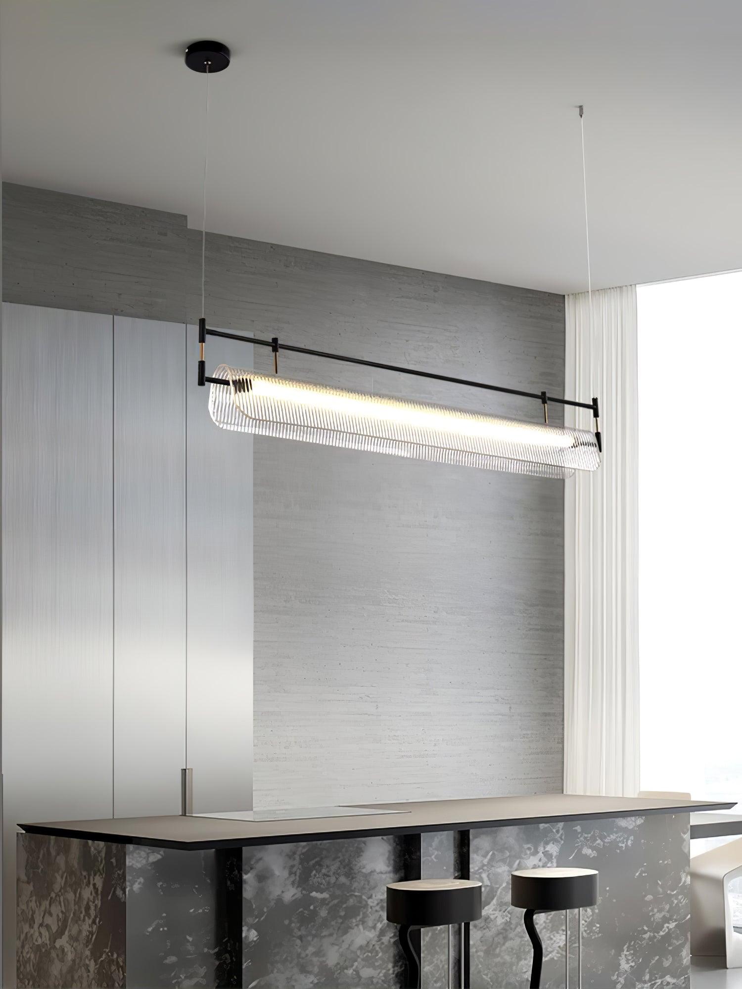 Lustra Kronleuchter Linear Strip Lang-Letslighting