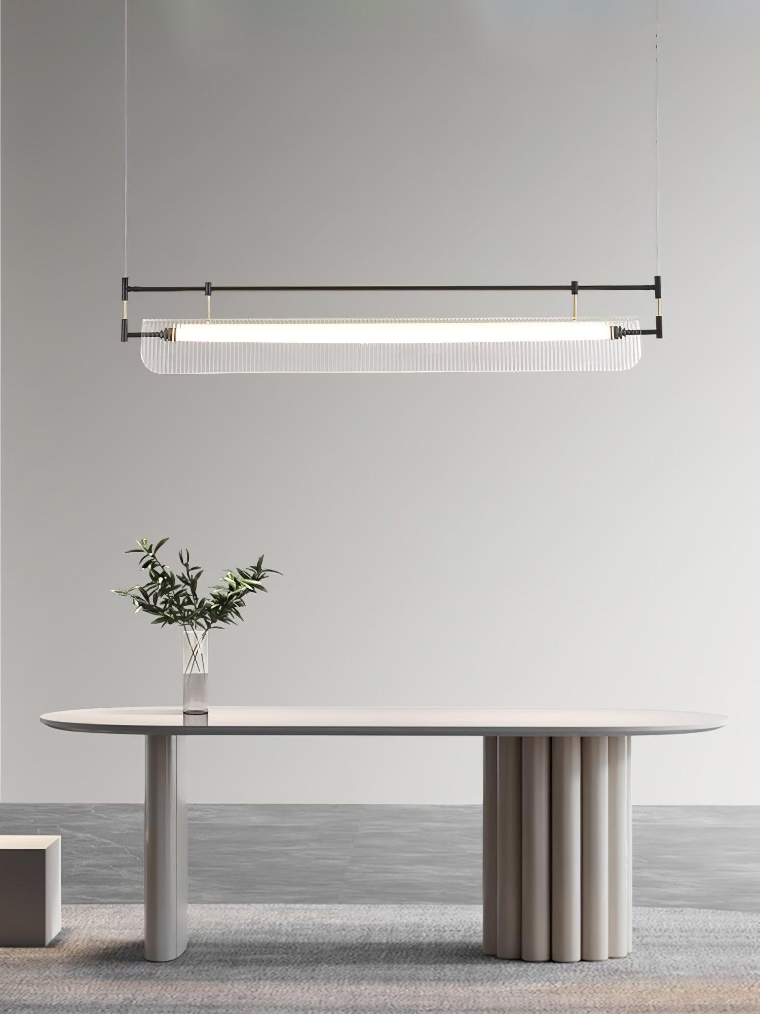 Lustra Kronleuchter Linear Strip Lang-Letslighting
