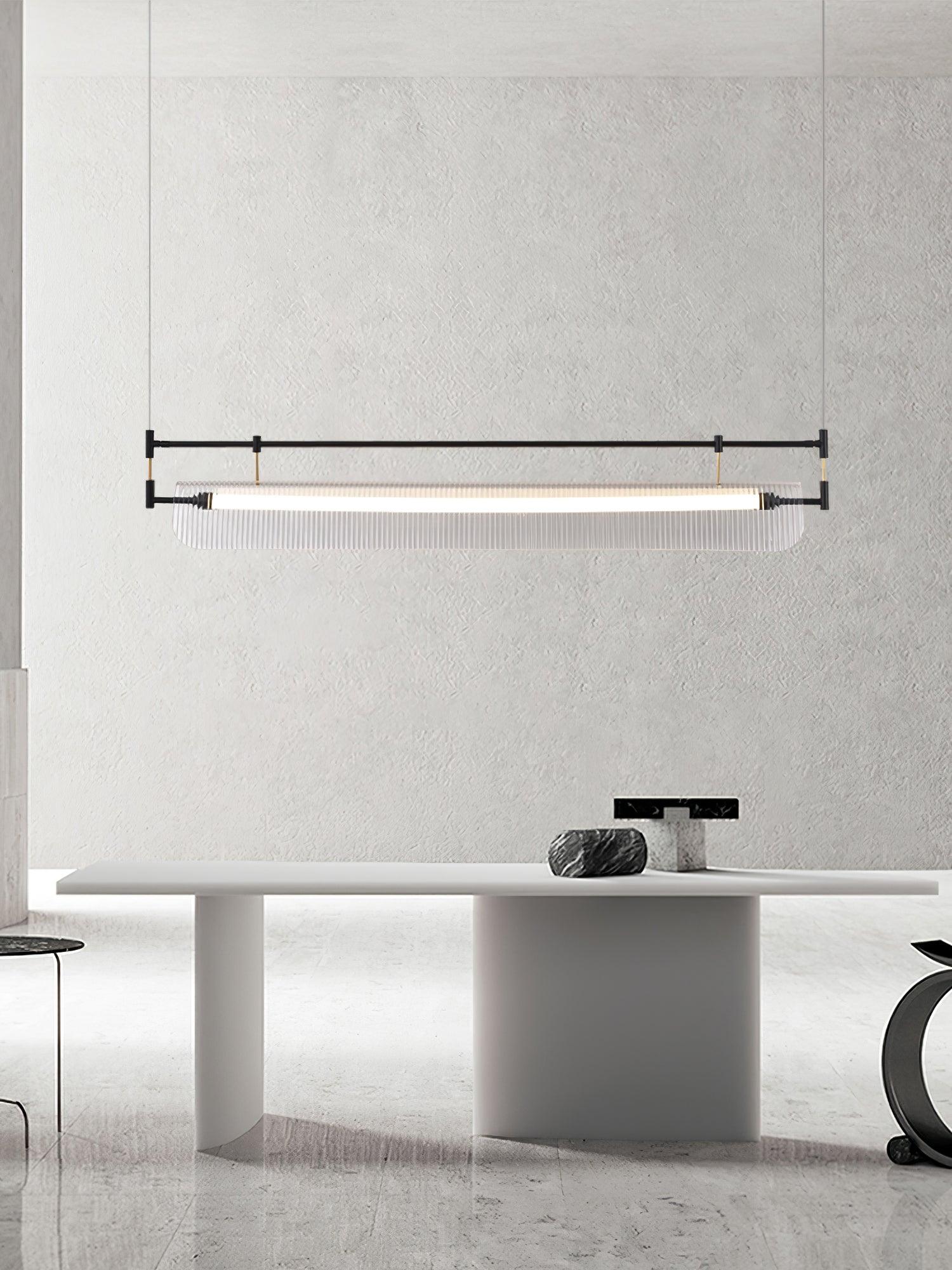 Lustra Kronleuchter Linear Strip Lang-Letslighting