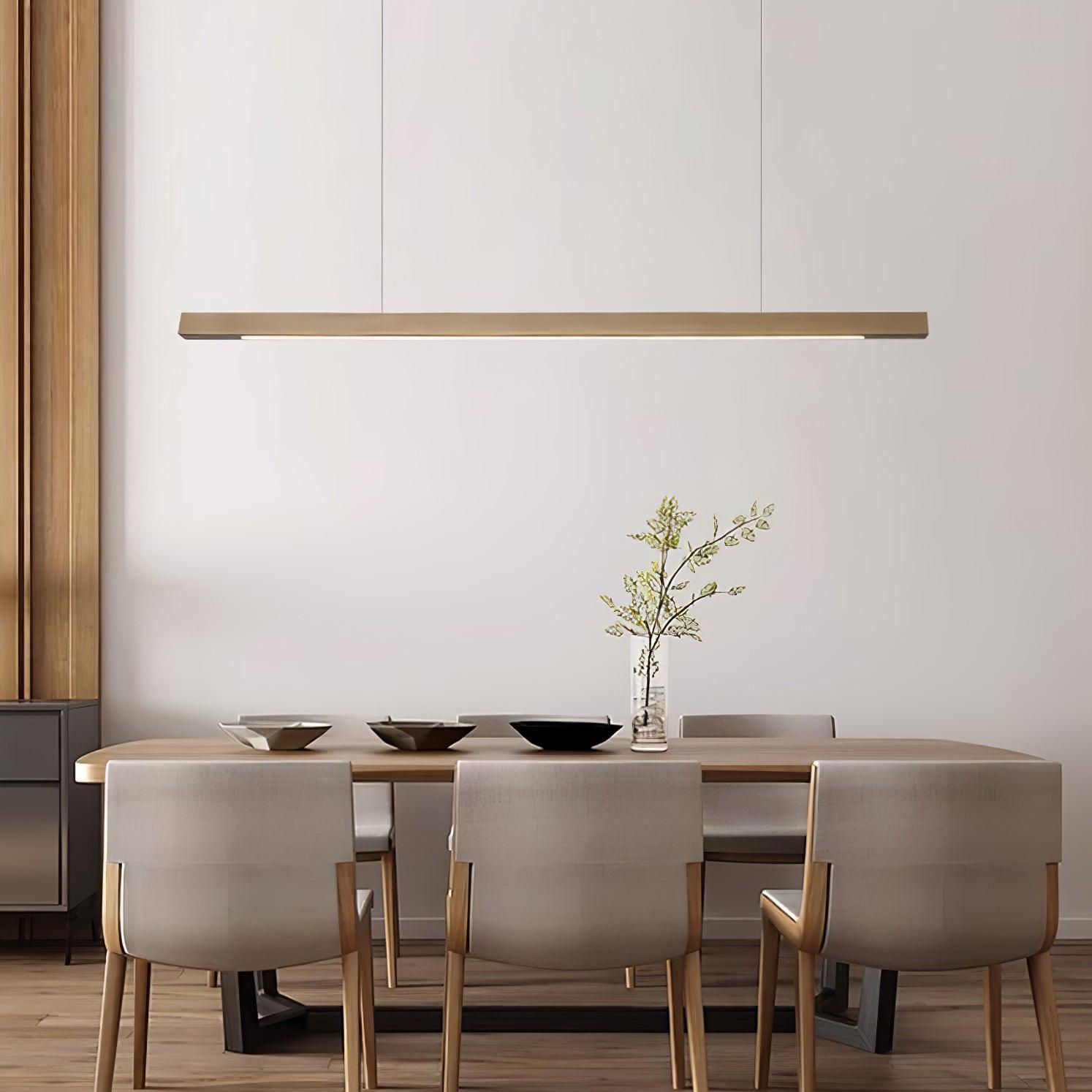 Xylo Designer Pendelleuchte in Stabform aus Holz