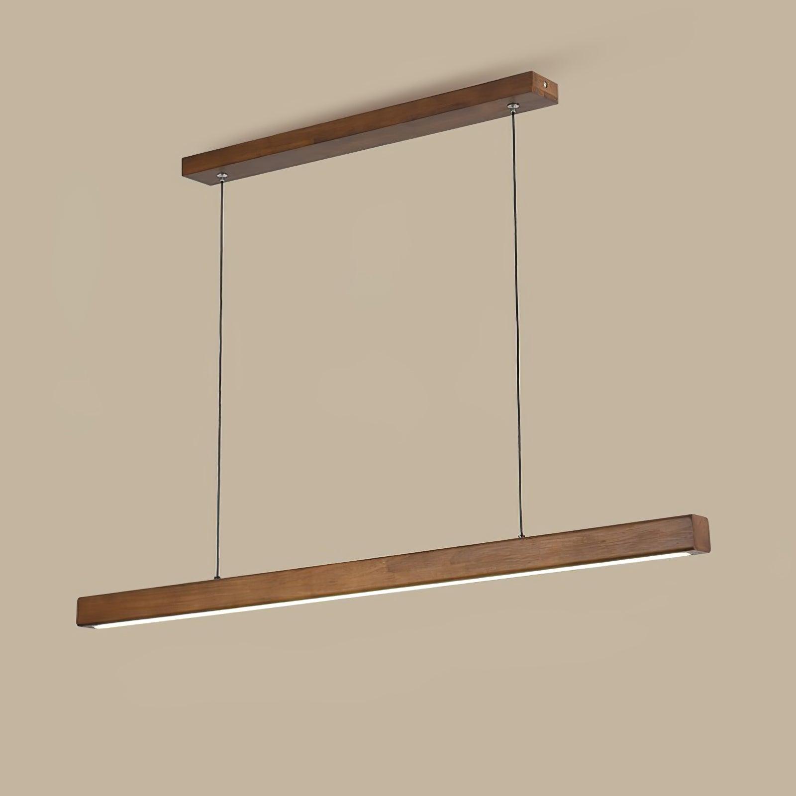 Xylo Designer Pendelleuchte in Stabform aus Holz