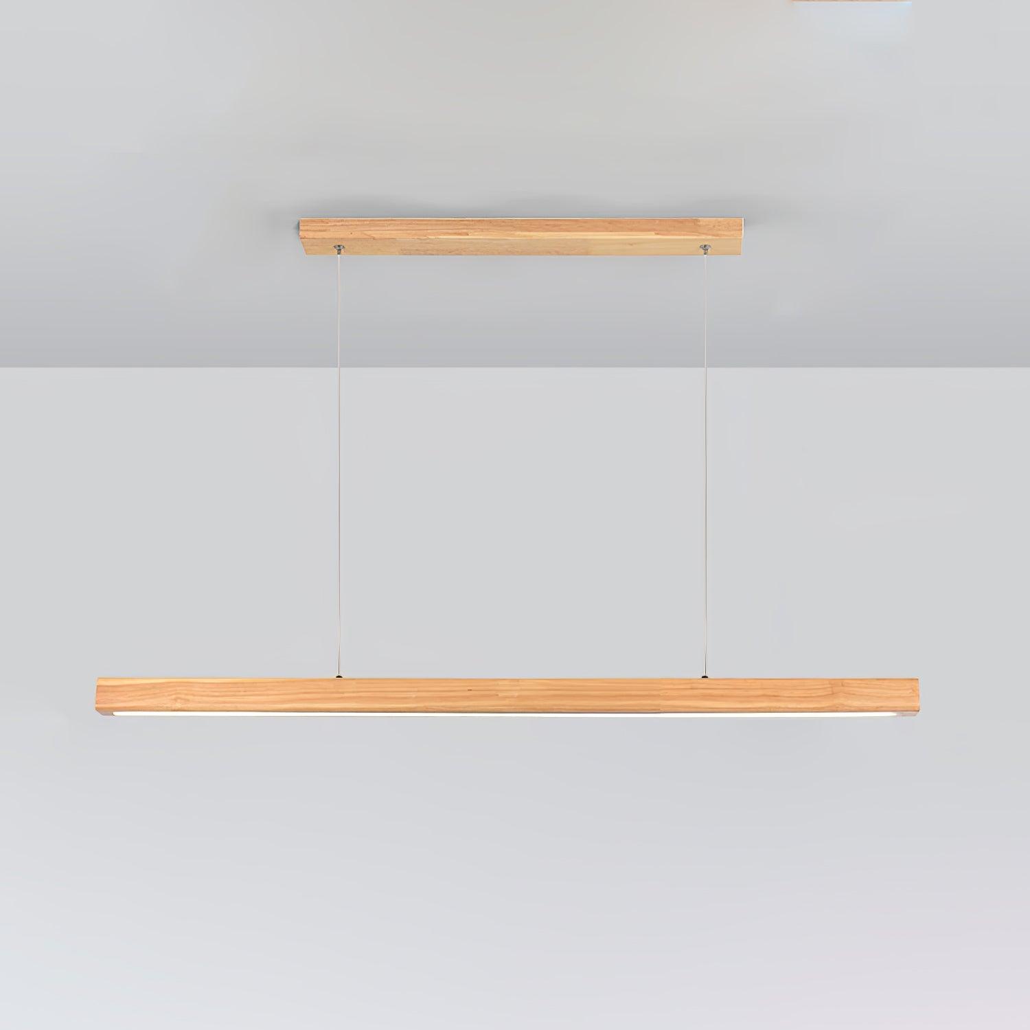 Xylo Designer Pendelleuchte in Stabform aus Holz