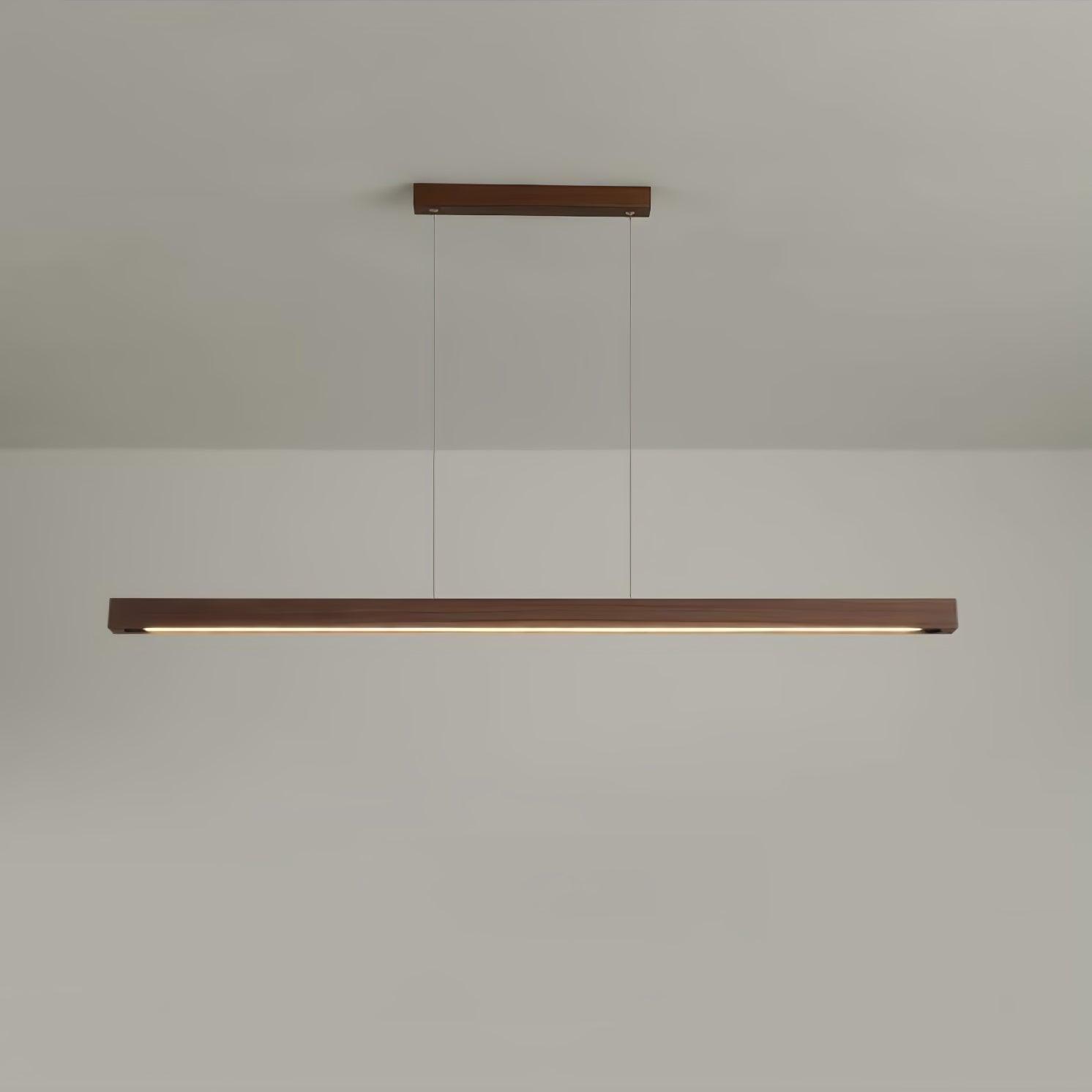 Xylo Designer Pendelleuchte in Stabform aus Holz