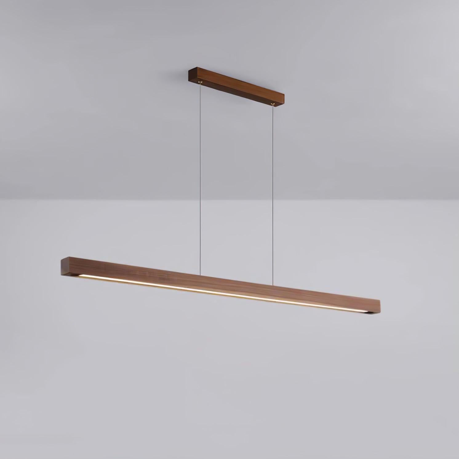Xylo Designer Pendelleuchte in Stabform aus Holz
