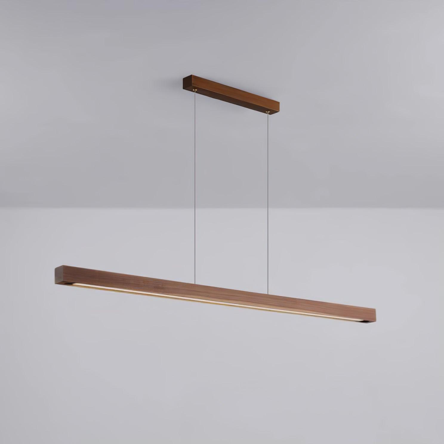 Xylo Designer Pendelleuchte in Stabform aus Holz